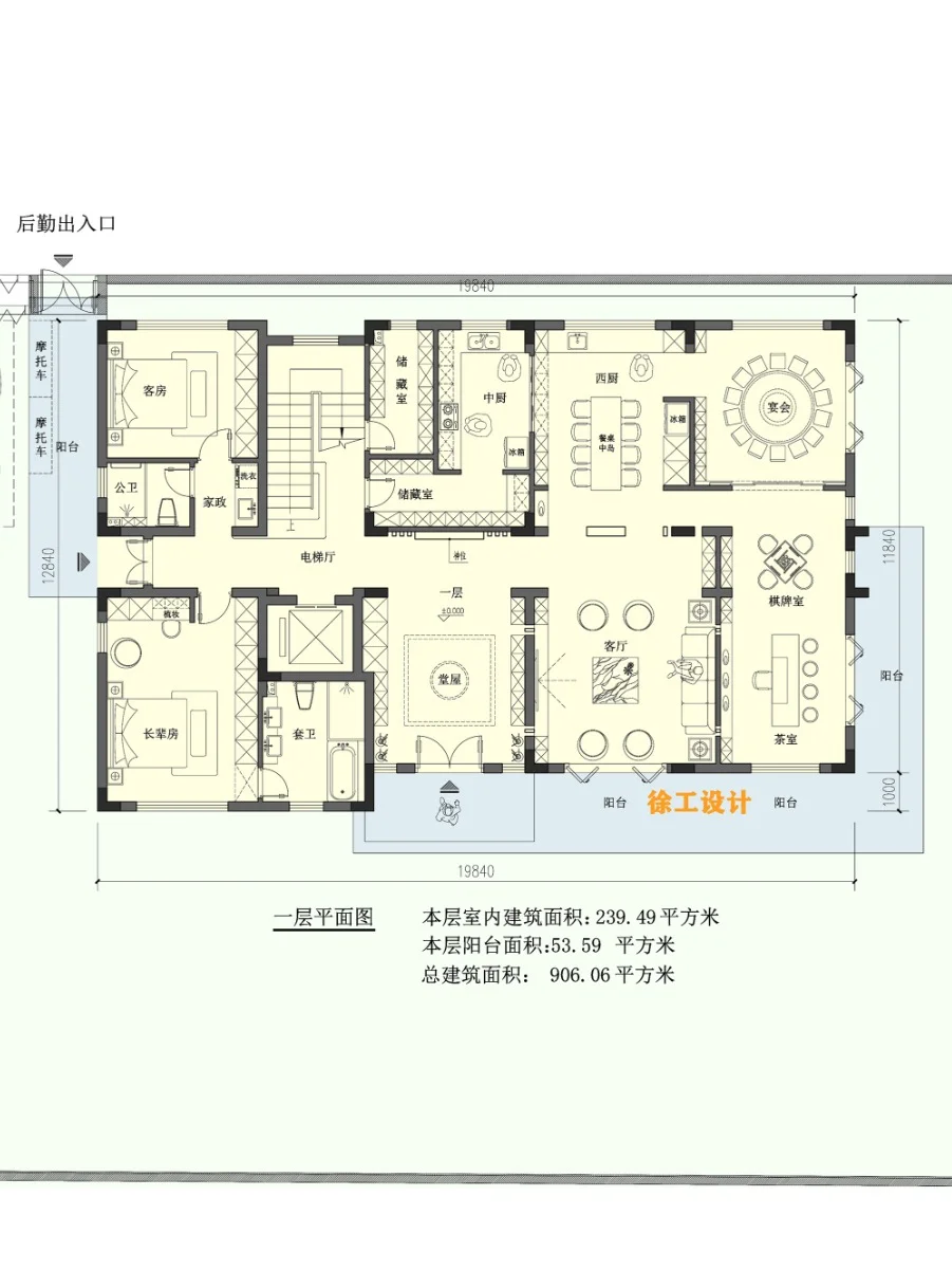 这个布局适合你吗？别墅自建房平面图