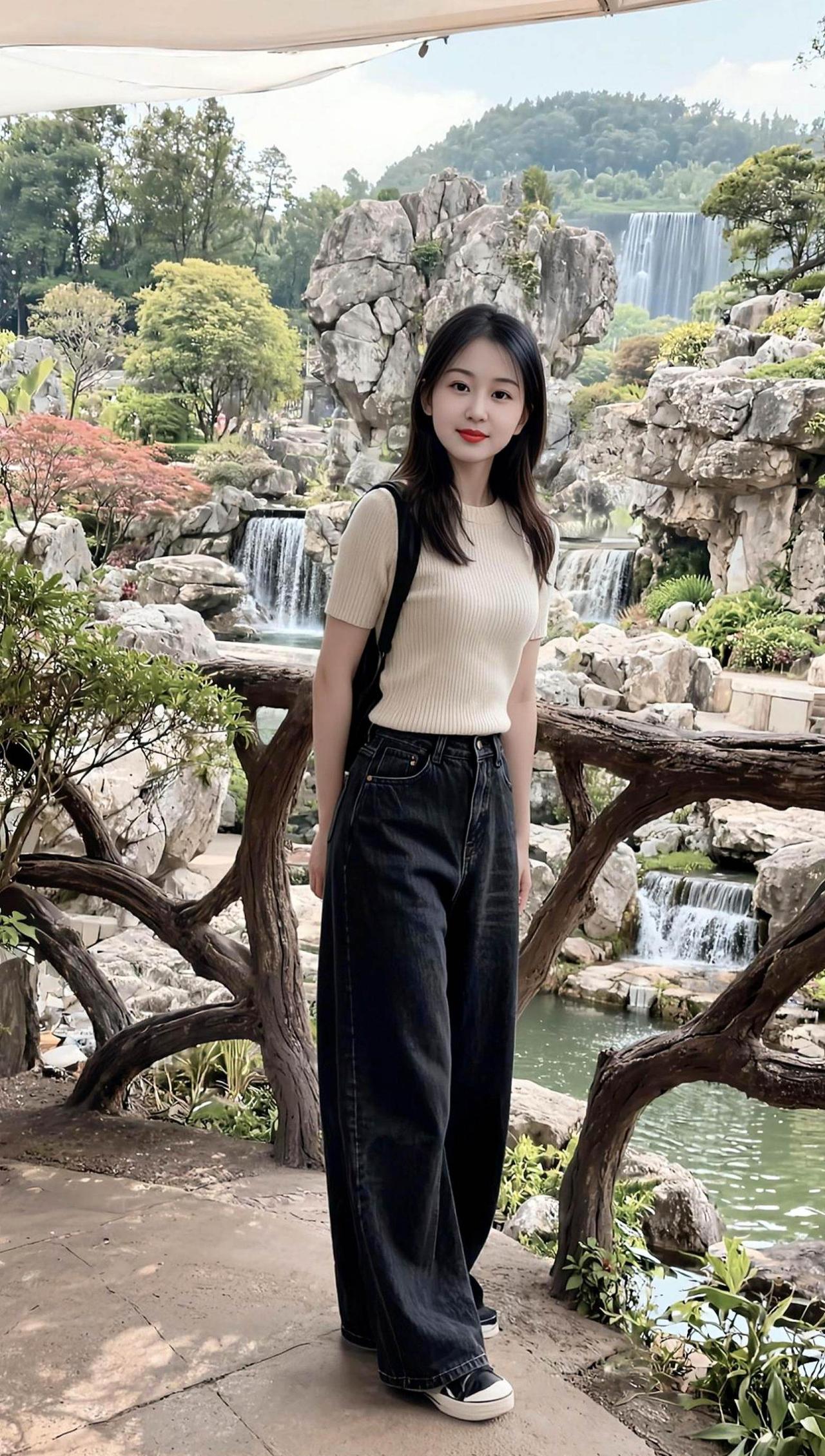 AI森系生活照 随变ai随便玩 甜美写真，不一样的自己！ 爱拍照的我，原来我也可