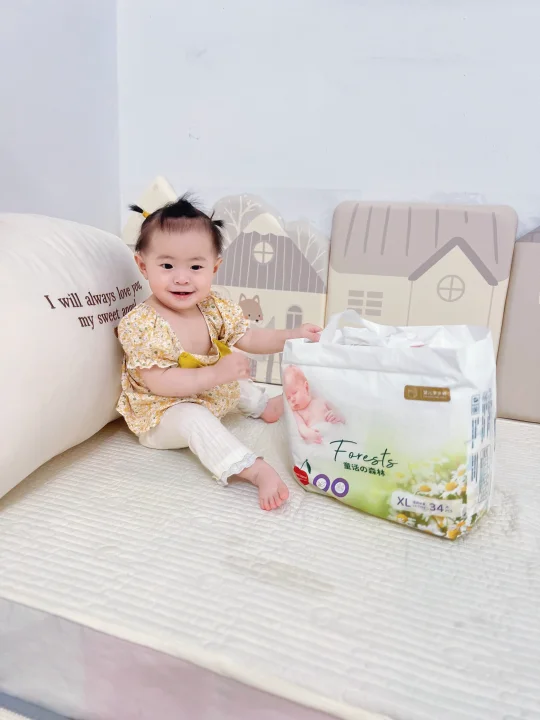 谁懂啊！童话里的森林居然“长”成了纸尿裤～🍃
