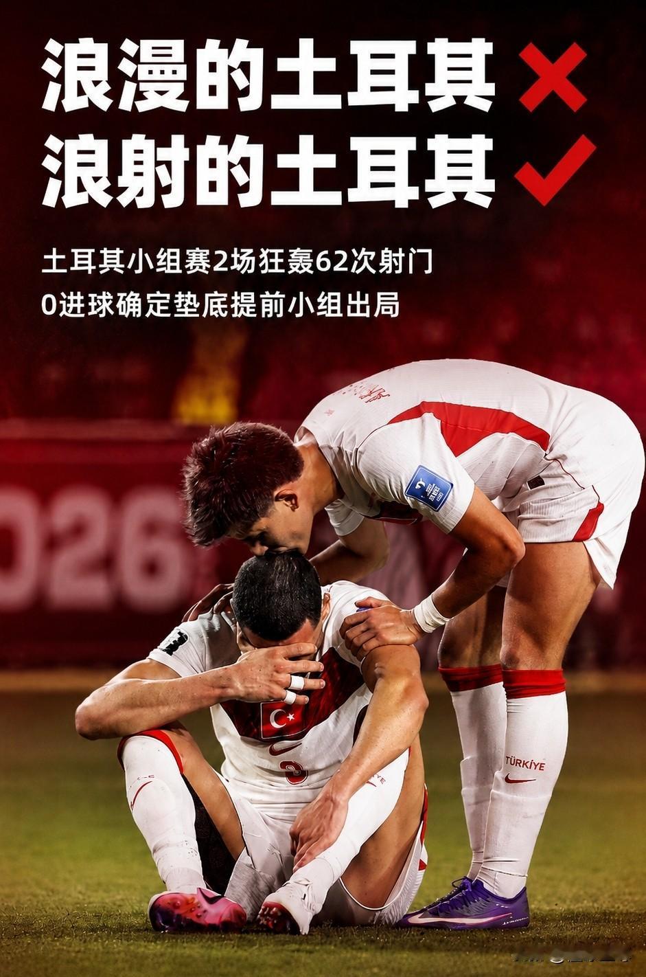 无能的土耳其，身价4.74亿欧元却两连败0进球提前出局！

土耳其绝对是本届世界