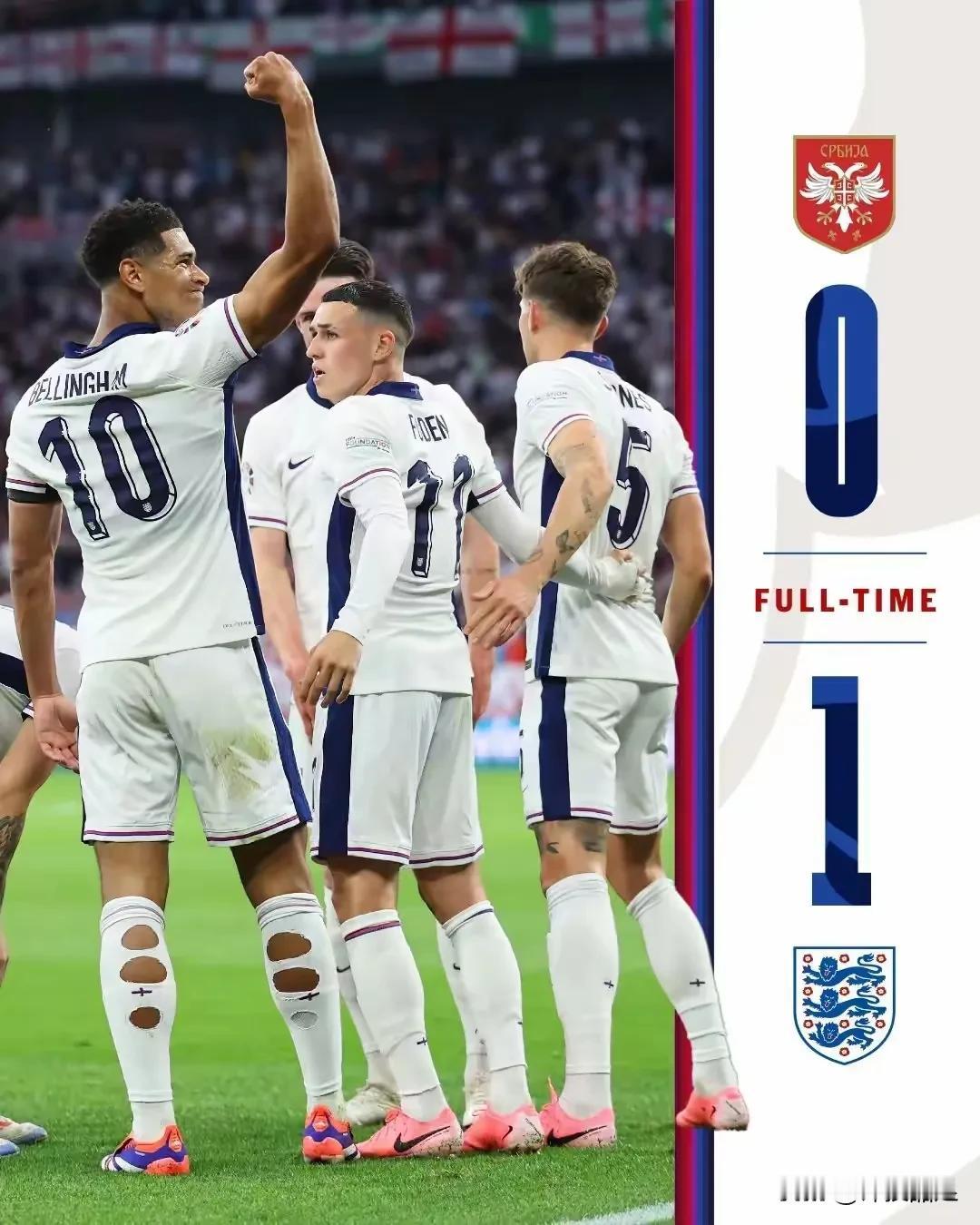英格兰VS塞尔维亚  1：0
荷兰队VS波兰队  2：1
意大利VS阿尔巴尼亚 
