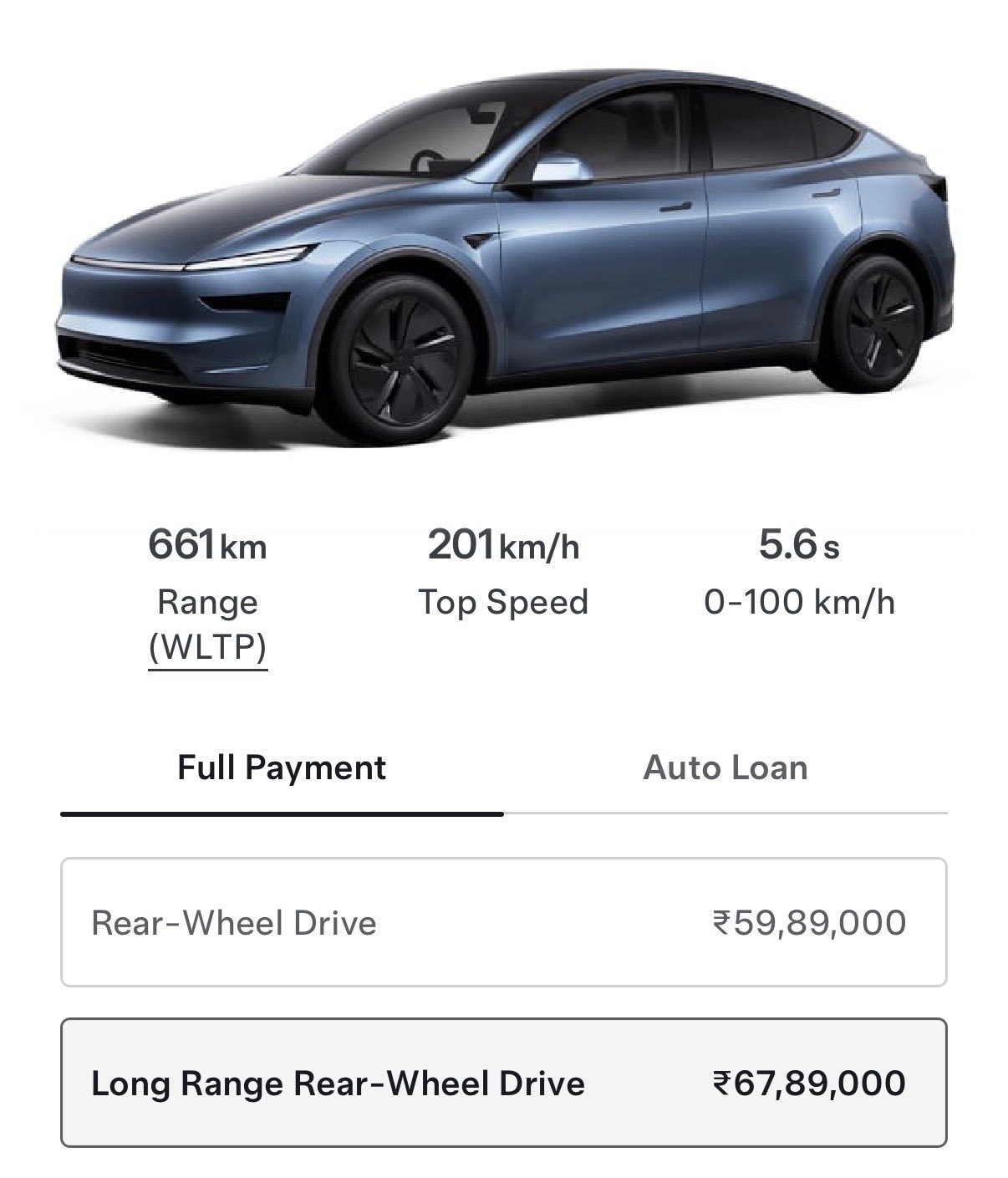 配备全新 82 kWh LG 5M 电池的 Model Y 长续航版现已在印度上