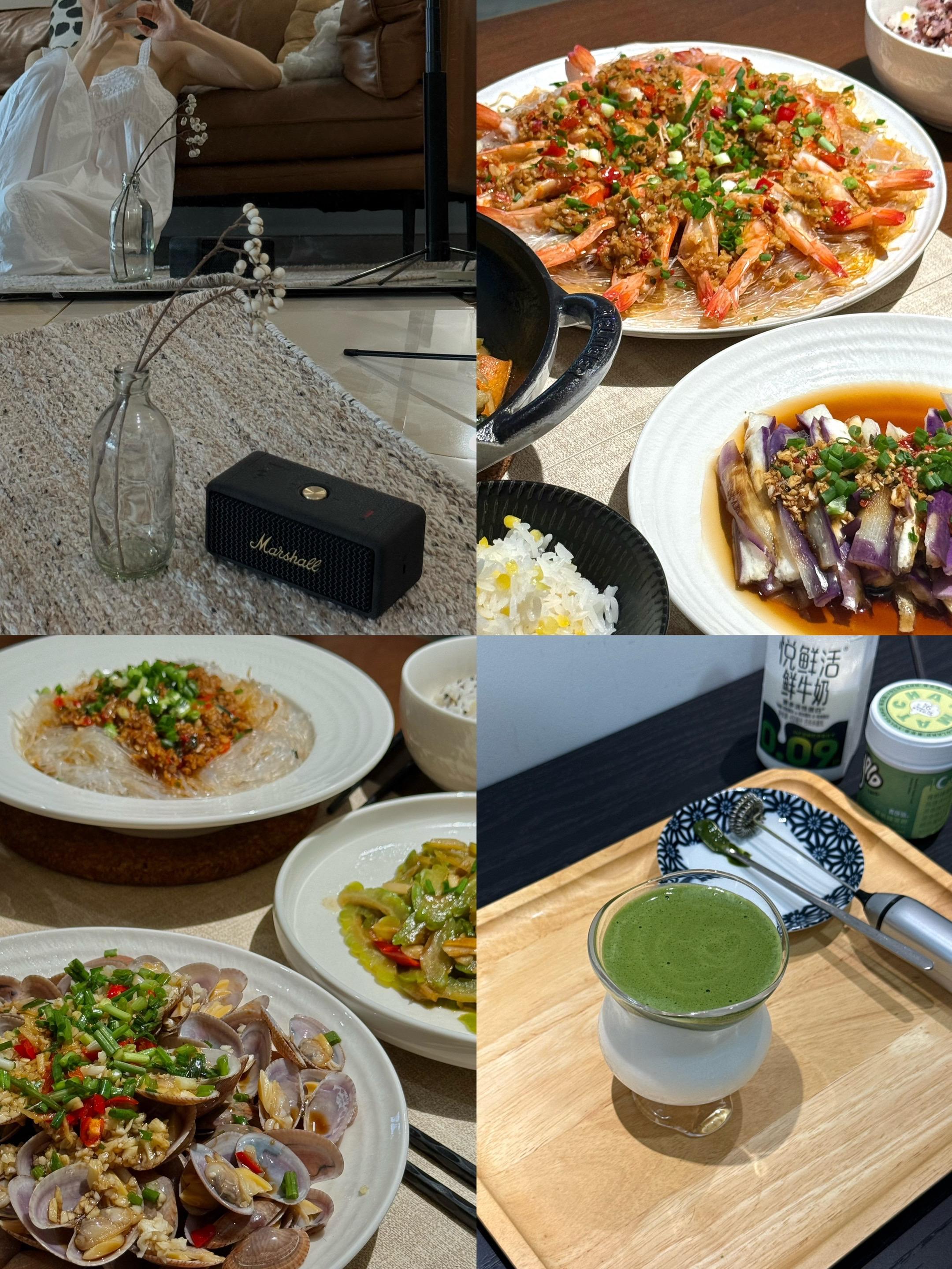 能吃到这样的饭菜多幸福啊🩵 很爱我这普通的小生活🍚 家常便饭就是的...