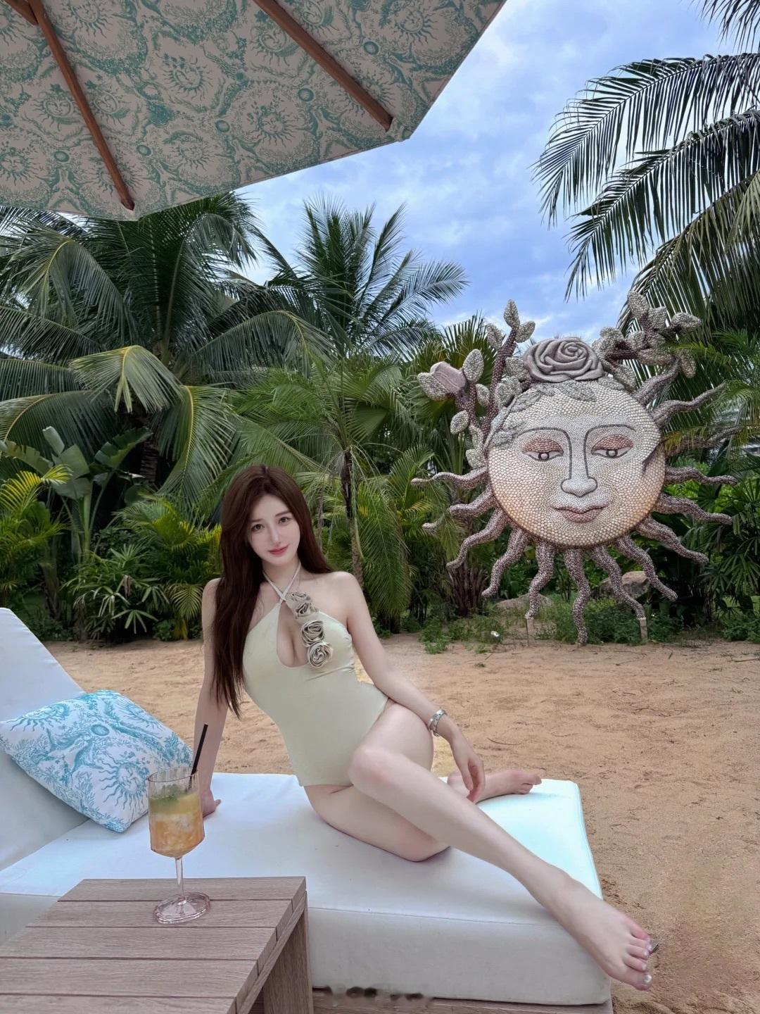 这是近年来最满意的一套泳衣👙  ​​​