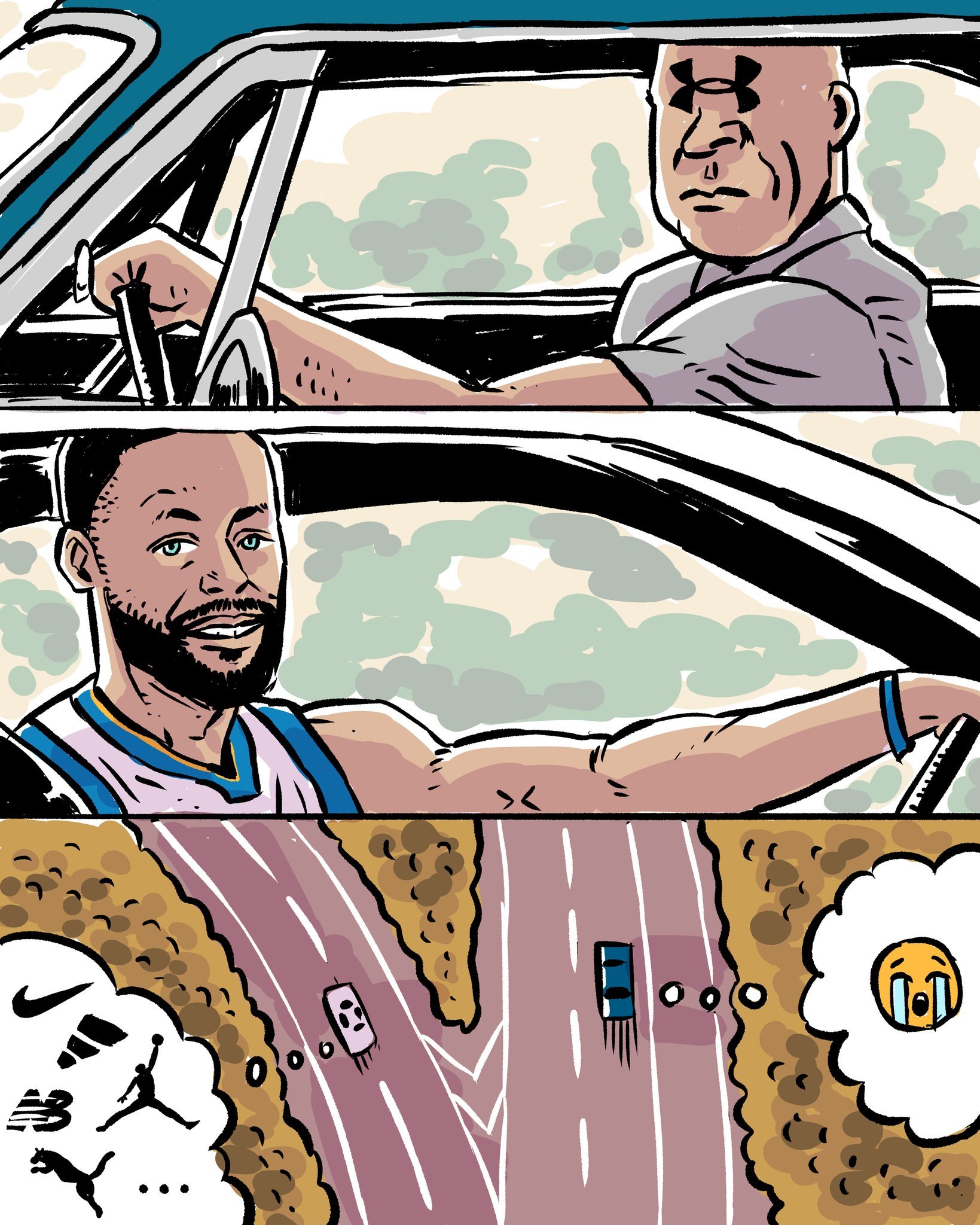 我觉得库里未必会和这些传统品牌再合作，因为感觉意义也不大啊，难道会和费德勒一样，