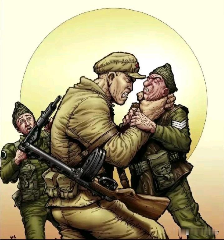 这是上世纪50年代，美国发行的一本畅销杂志上刊登的一张用来嘲讽参加抗美援朝战争的