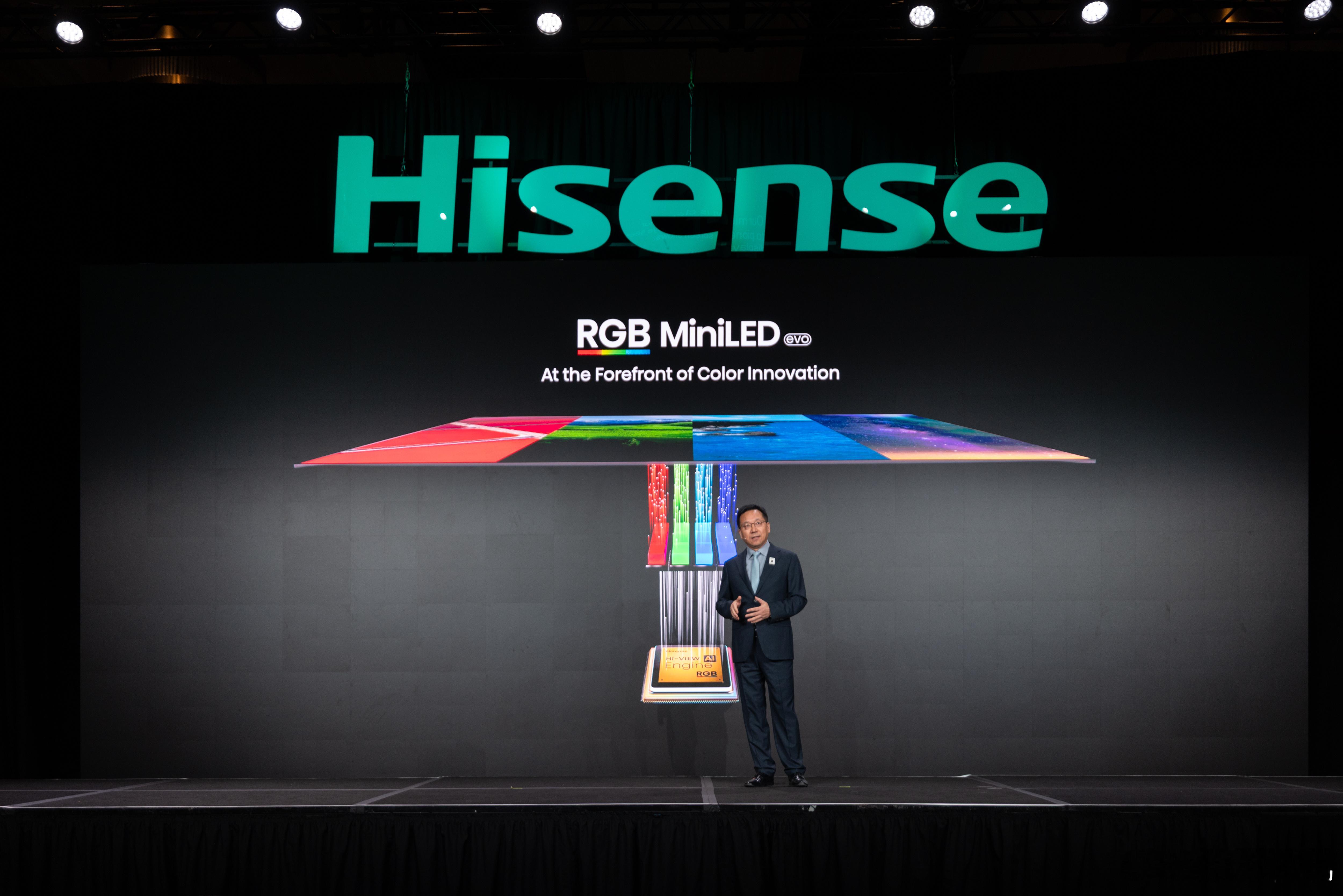 海信发布全新一代RGB-Mini LED电视技术，色域突破至110% BT.20