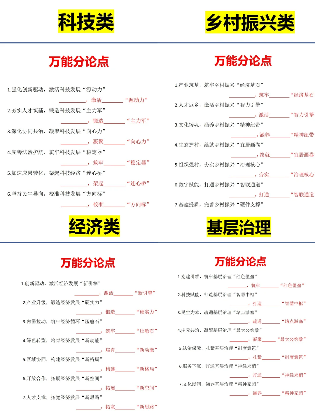 别被申论这层窗户纸困住，捅破之后就会越写