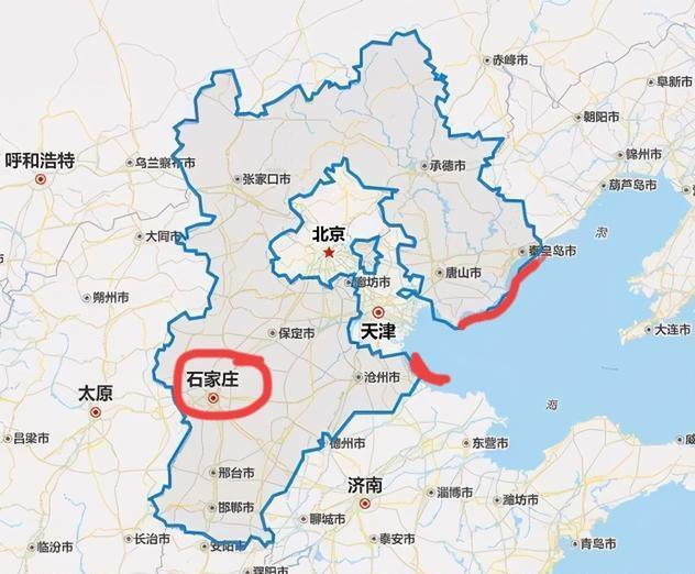 河北省知识普及一下：
1，河北省是沿海省份，有海岸线！
秦皇岛.唐山.沧州都沿海