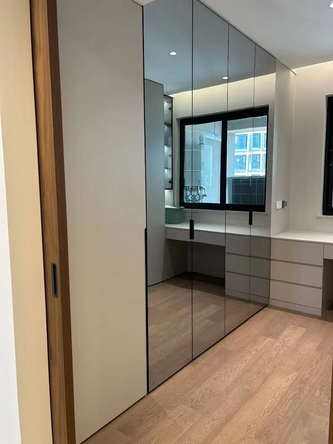 镜面玻璃门、你们要的