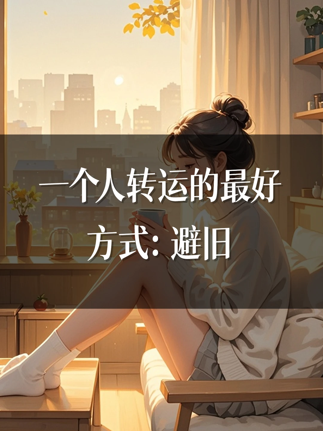 一个人转运的最好方式：避旧