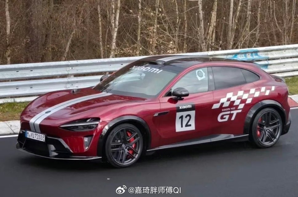 小米YU7 GT试装车有点帅大v聊车