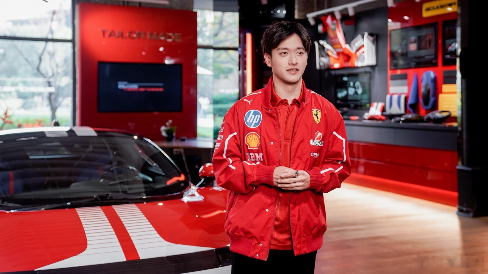 今天周冠宇参加了法拉利849 Testarossa中国首秀，硬顶版起售价5,16