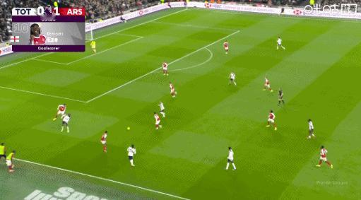 穆阿尼！在图图手下的穆阿尼！ 热刺vs阿森纳