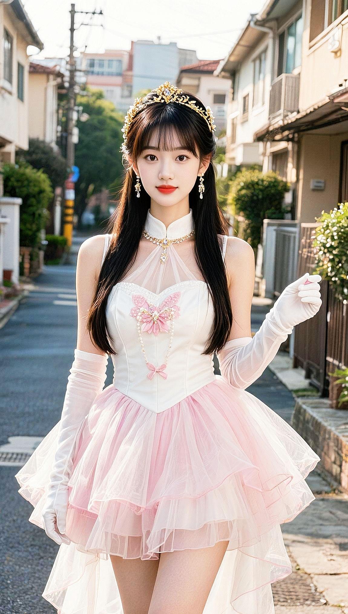 AI胶片质感写真组 少女感无关年龄  镜头下的甜美瞬间 街头甜心风 少女心爆棚