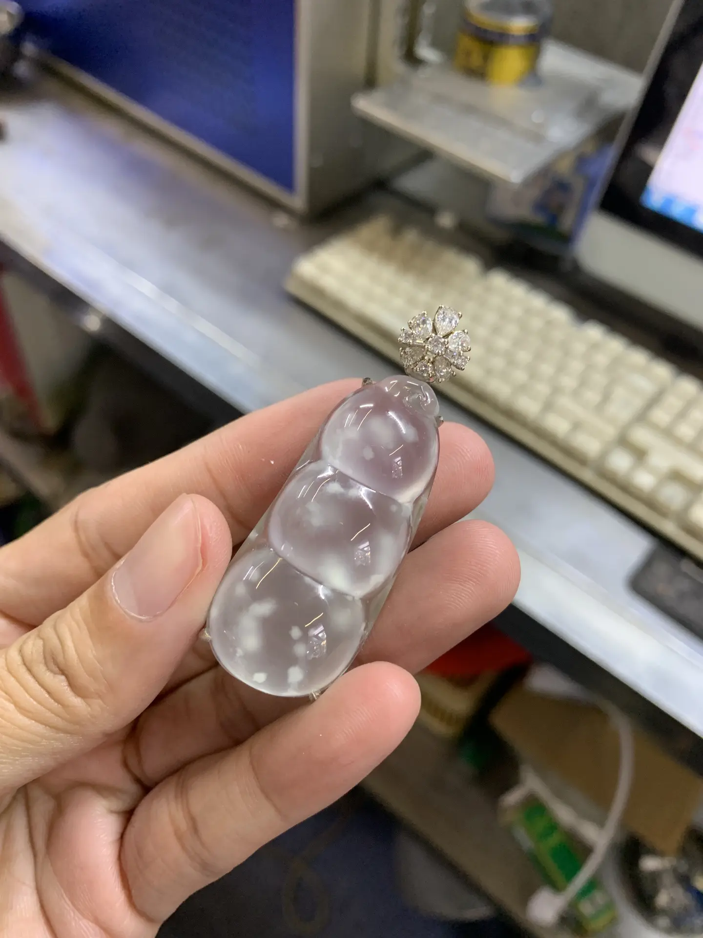 爱好：翡翠。独一暂无二😀#以翠会友