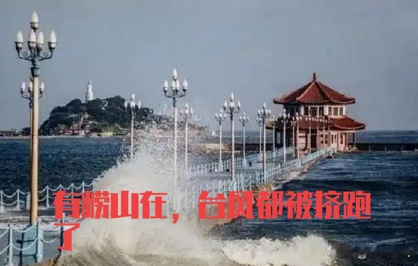 青岛真是福地，所有台风来到青岛都绕路而行，从来不来青岛搞破坏。这事听着挺玄学，其