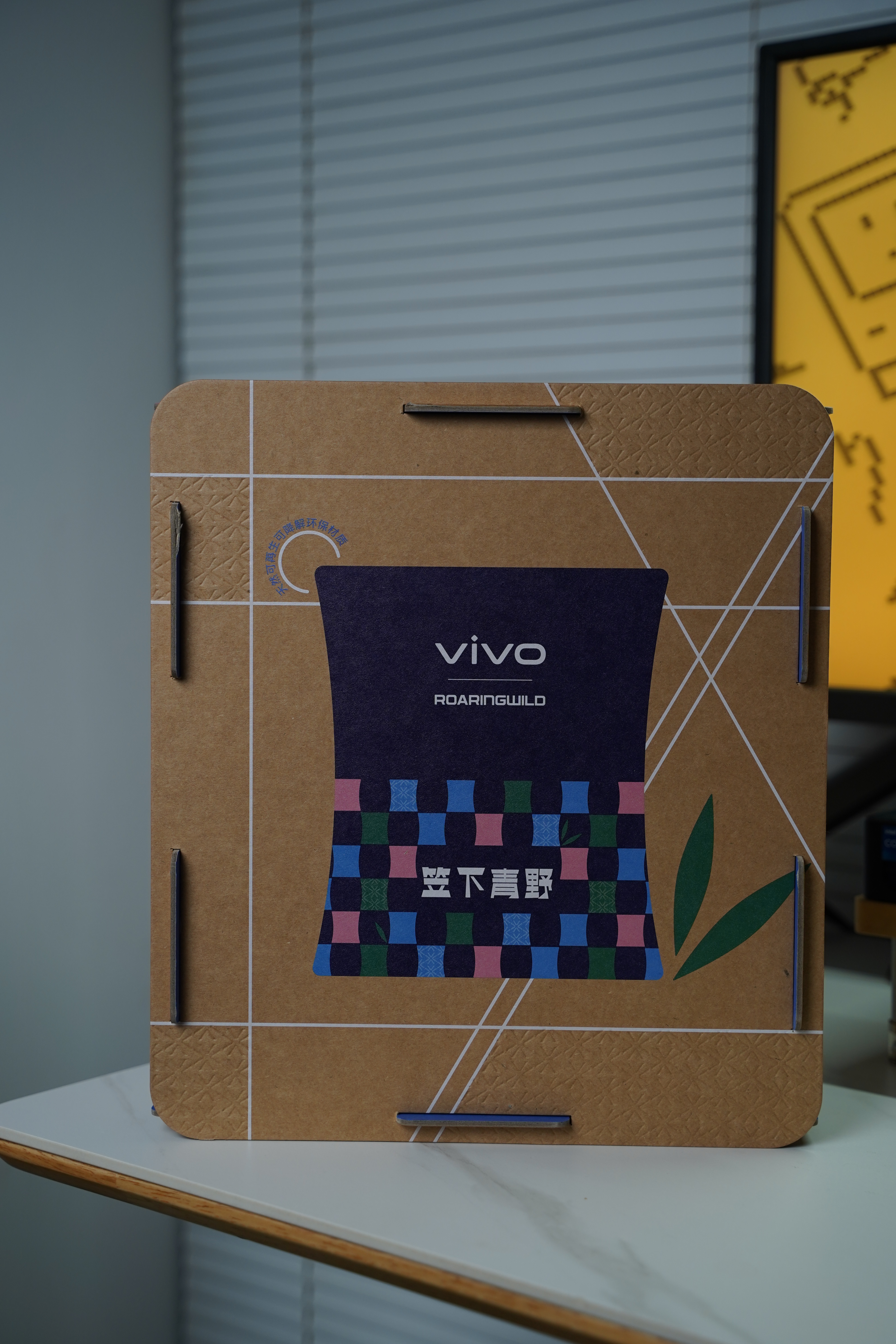 收到vivo端午礼盒啦～精致、环保、有趣！还有电子打火机，这，我是真喜欢～[彩虹