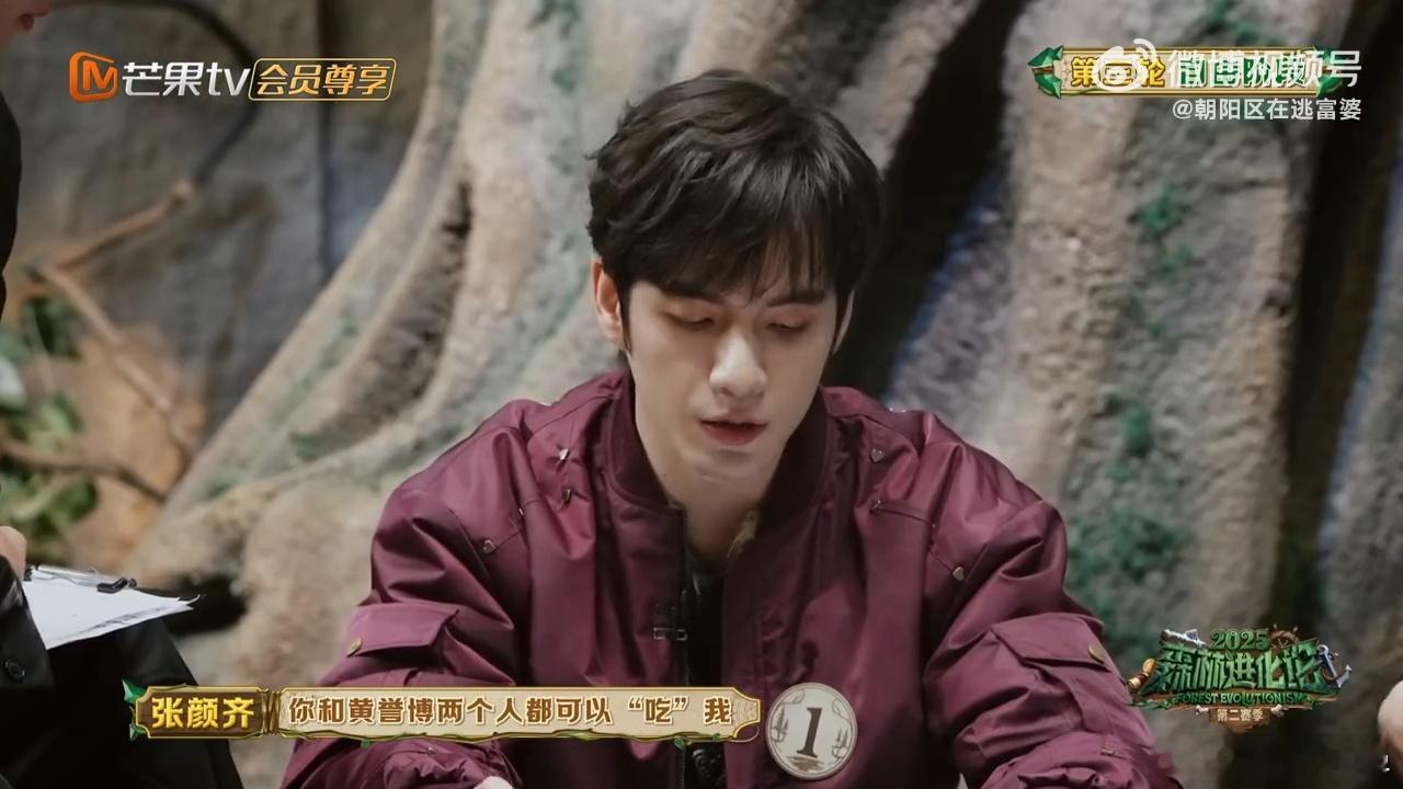 张颜齐他们给的太多了森林进化论2025   张颜齐被“卷”到懵圈！一边谈合作一边