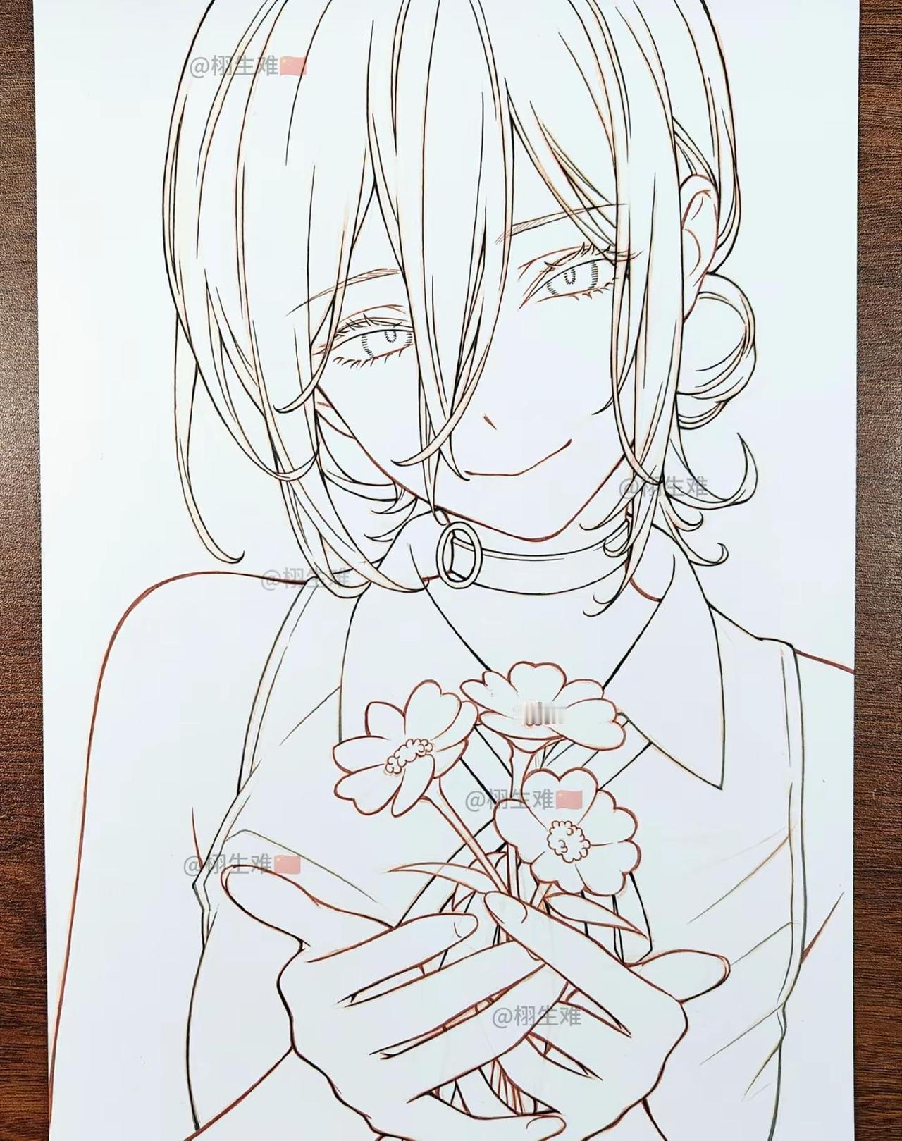 画个恰到好处的蕾塞（如此温柔）二创 电锯人 蕾塞 画画