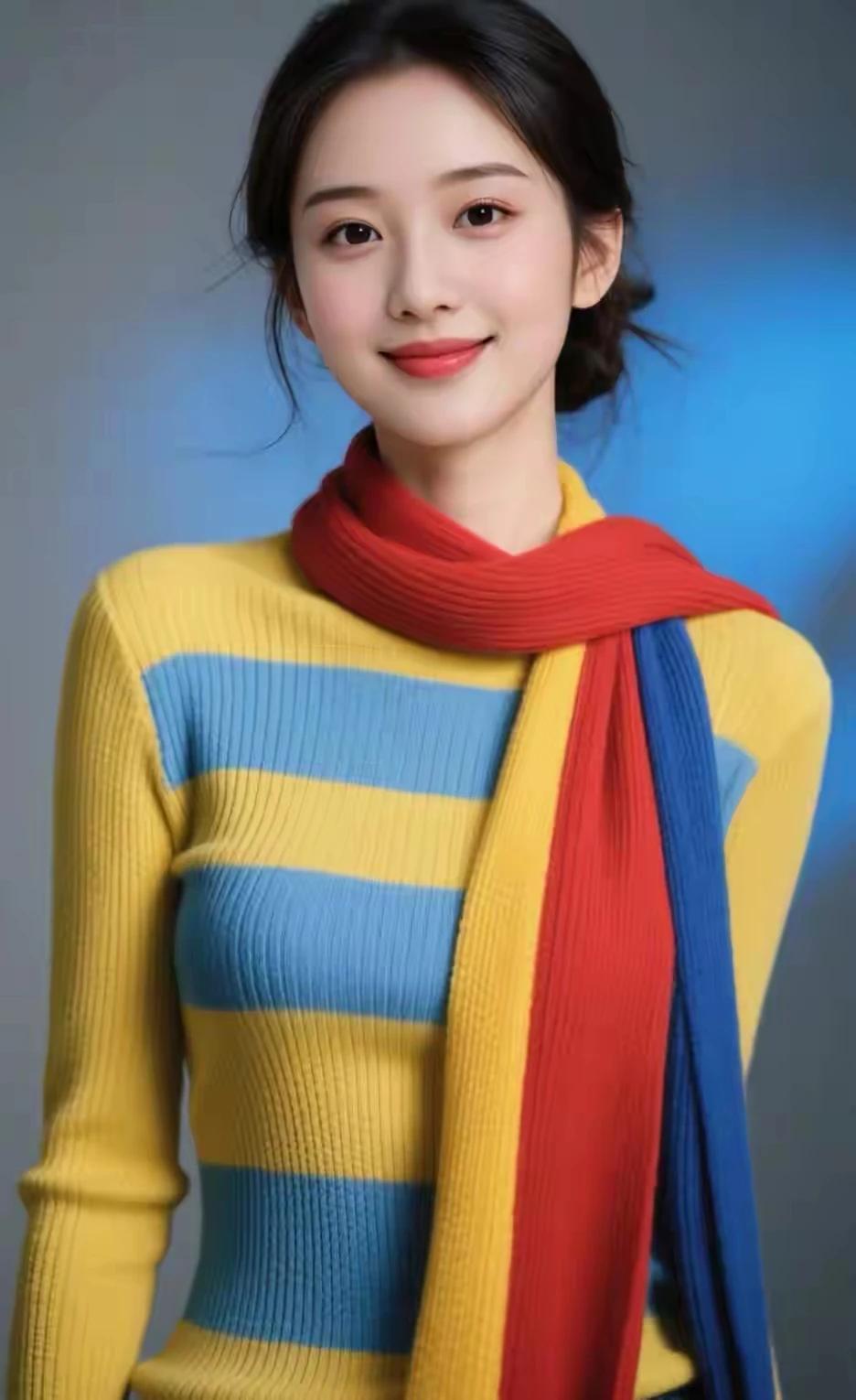 青春靓丽，灼灼韶华。
窈窕淑女，君子好逑。
眉清目秀，美若冠玉。
国色天香，国色