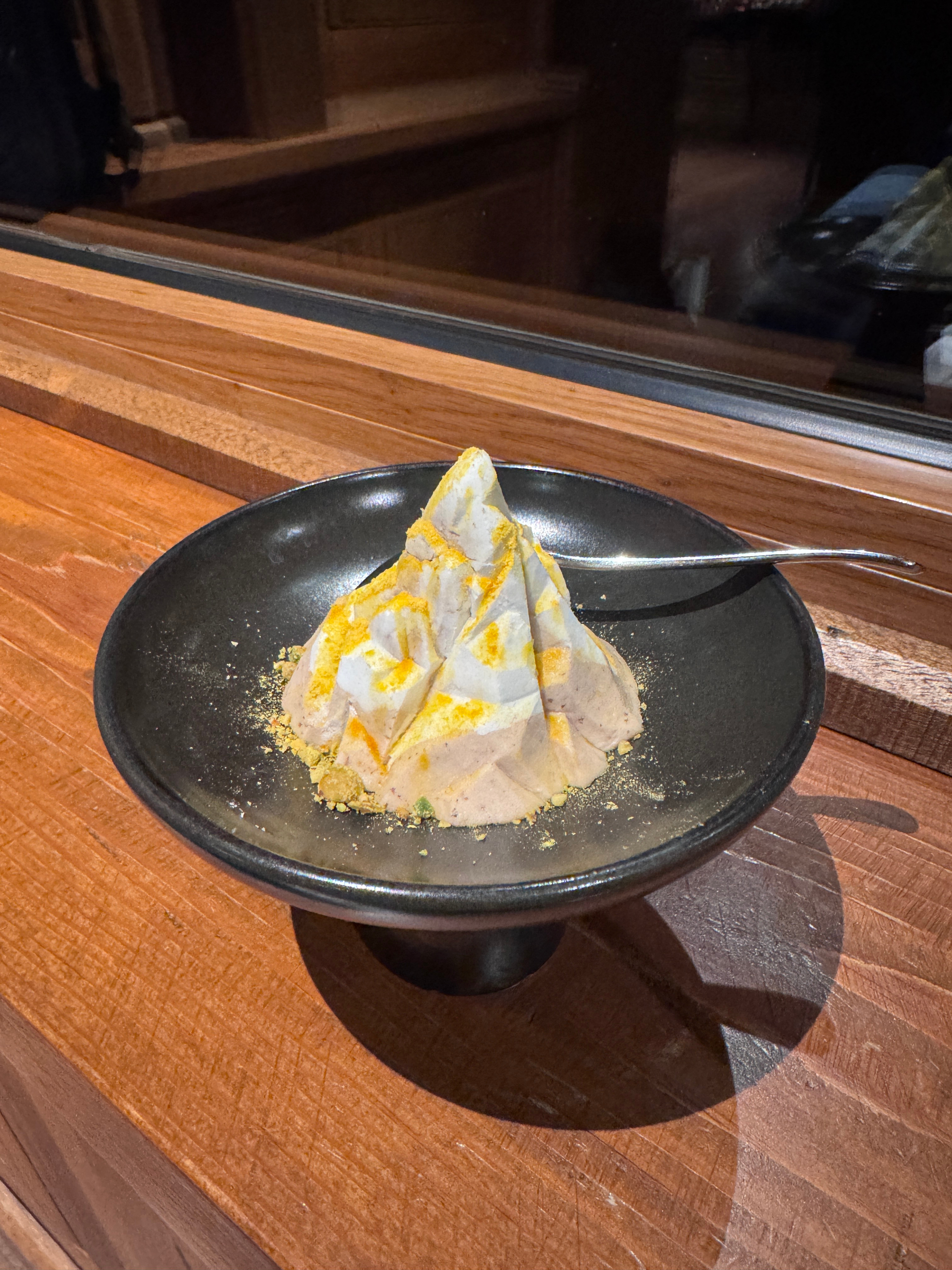 深夜放毒时间到～吃了日照金山的甜品🍧明天应该就能看到日照金山8 