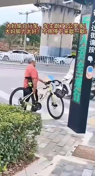 眼看着自己单车被偷了，
你会怎么办？

车主临时停车去办事，刚上锁的自行车转眼就