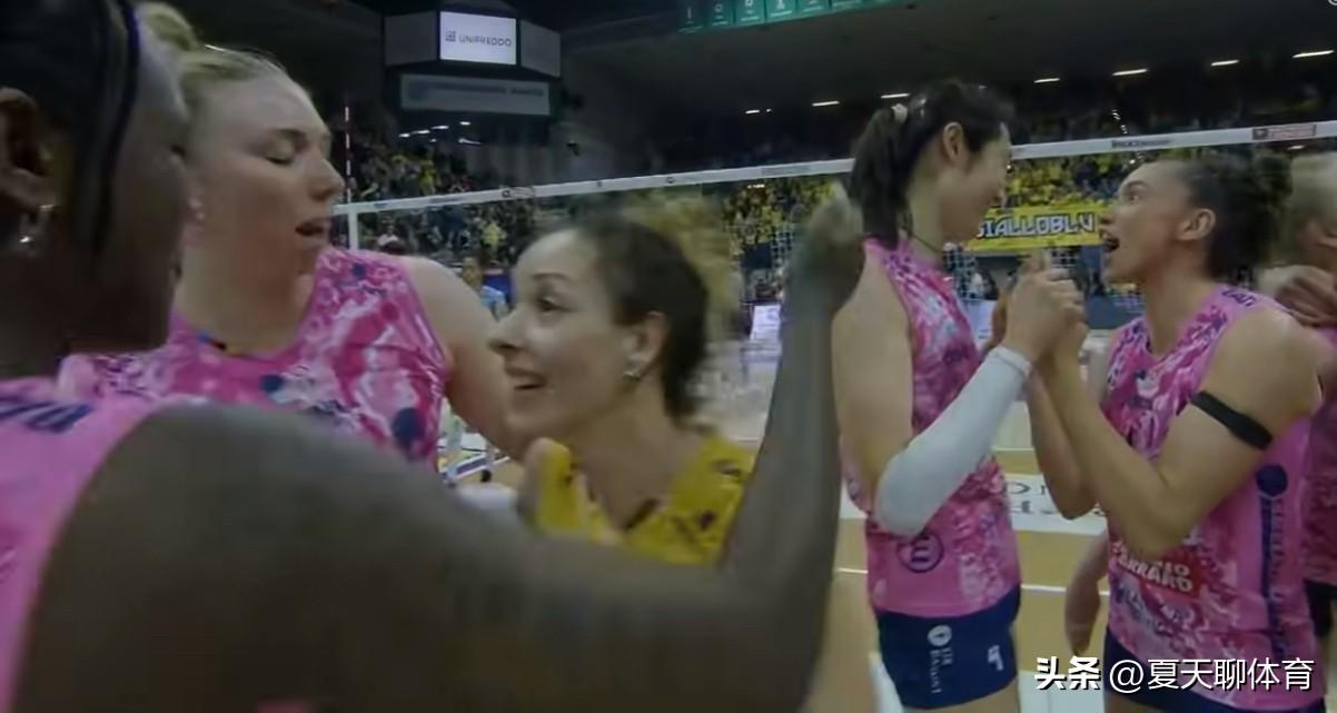 顶级球员打球从来都是雪中送炭而不是锦上添花，32岁的朱婷再次彰显定海神针角色，带