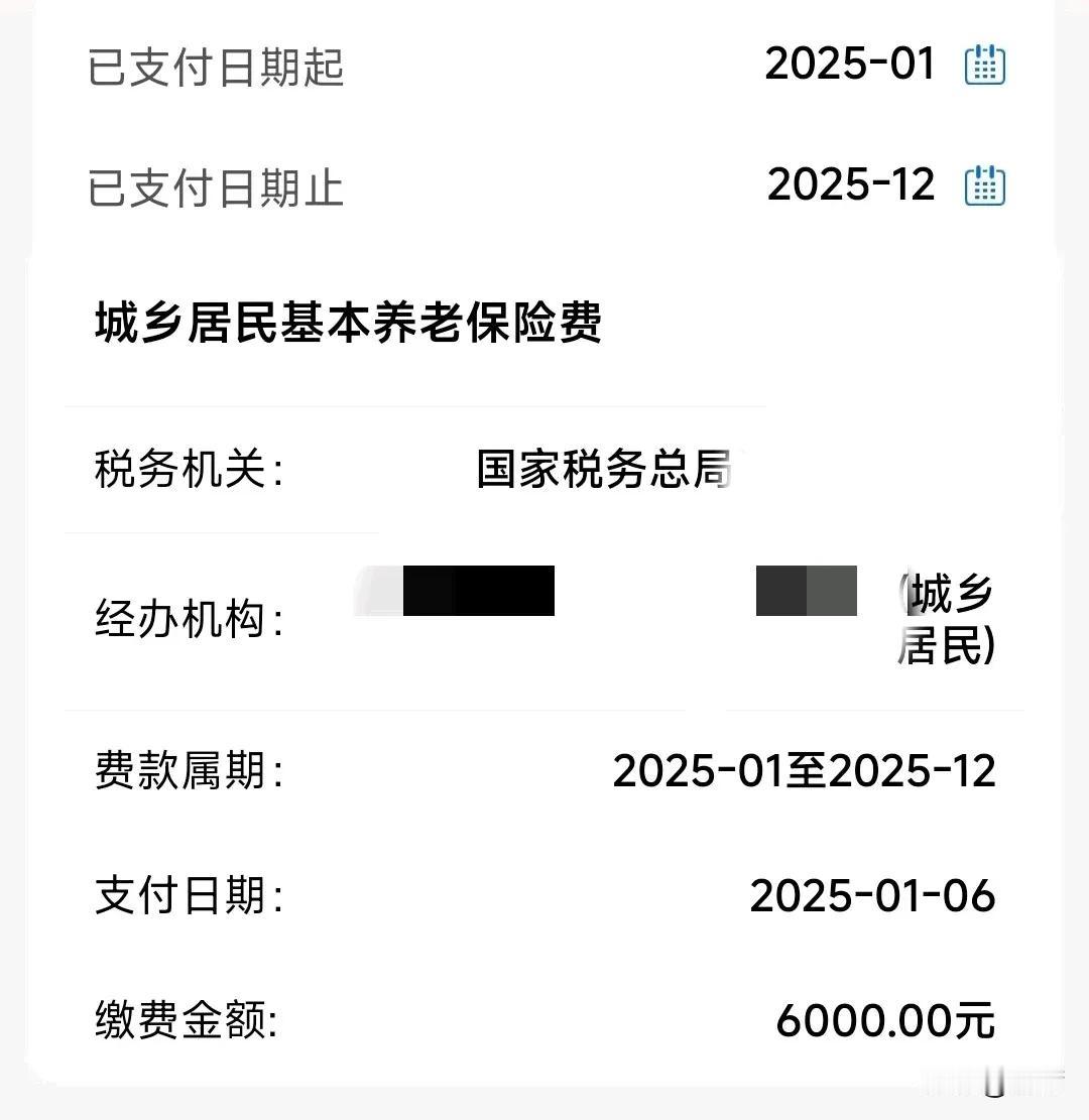 朋友今年40岁，她缴纳的是城乡居民养老保险，算上今年才交了两年。朋友去年交了最低