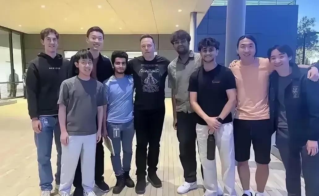 据说这就是马斯克AI核心研发团队，这些人相较我们平常以为的帅哥，简直可以说是歪瓜