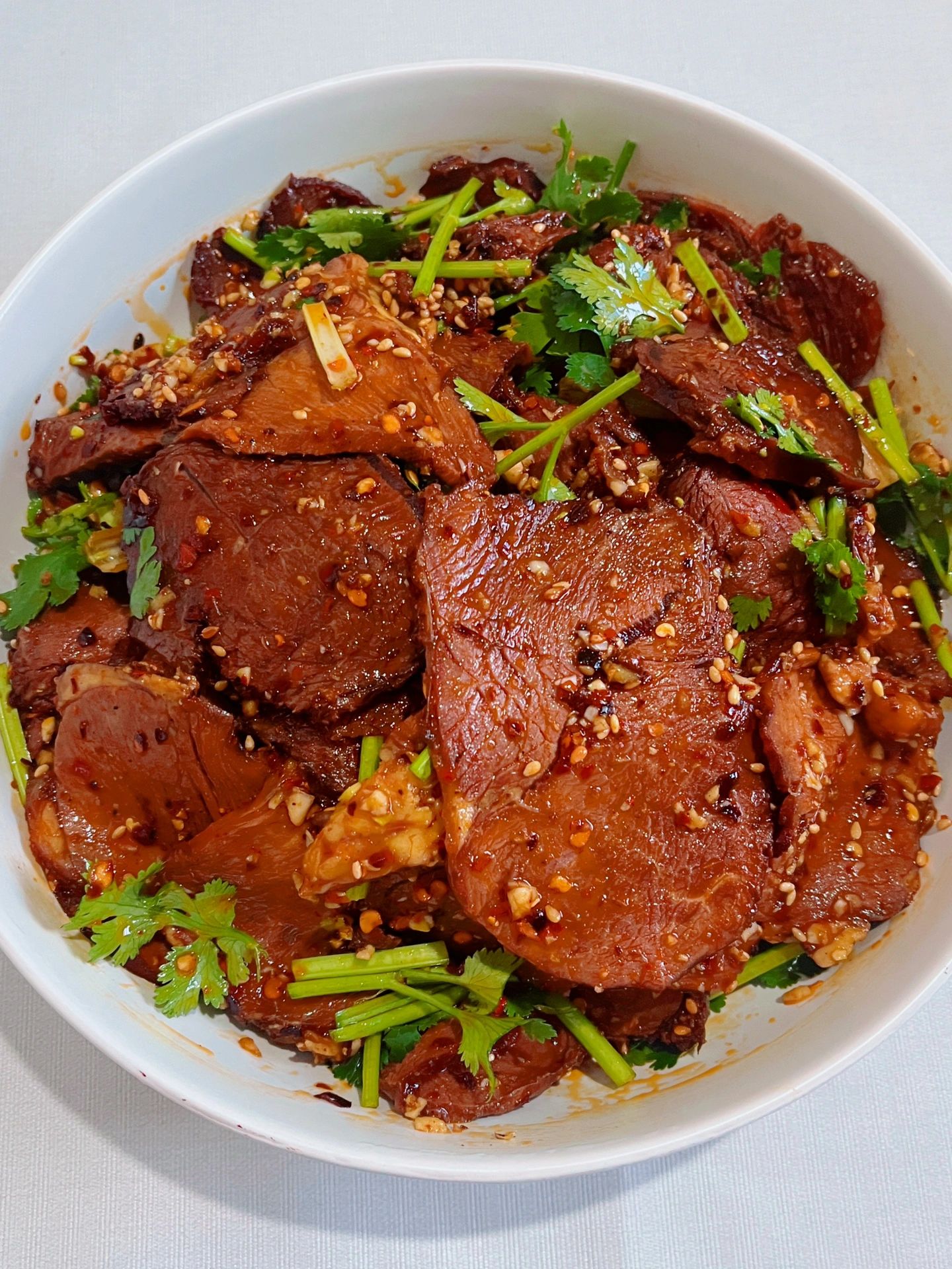 有喜欢吃香菜拌牛肉的吗🤤举个手🙌~
