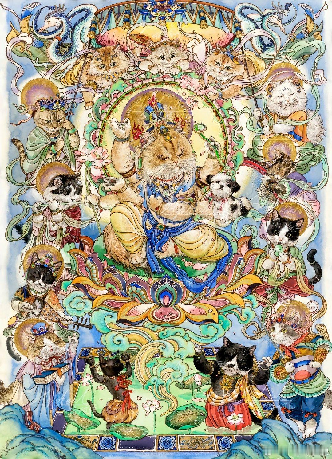喵喵界的神话故事 ​​​