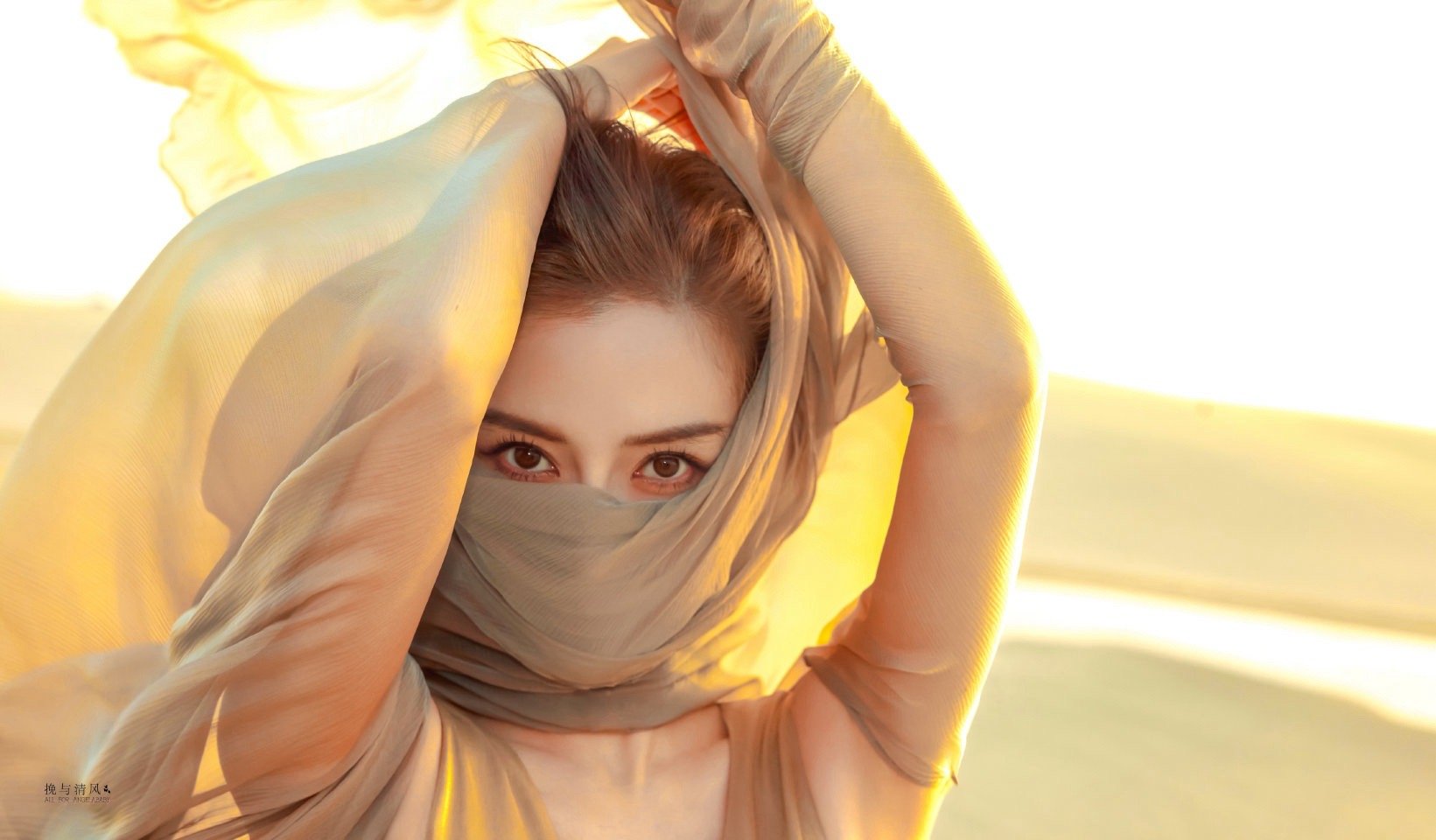 angelababy[超话]  angelababy沙漠神女  angelaba