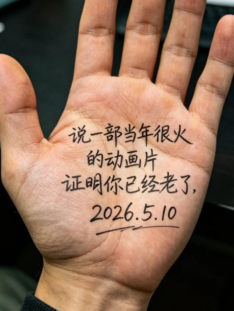 一人说一个当年很火的动画片证明你已经老了