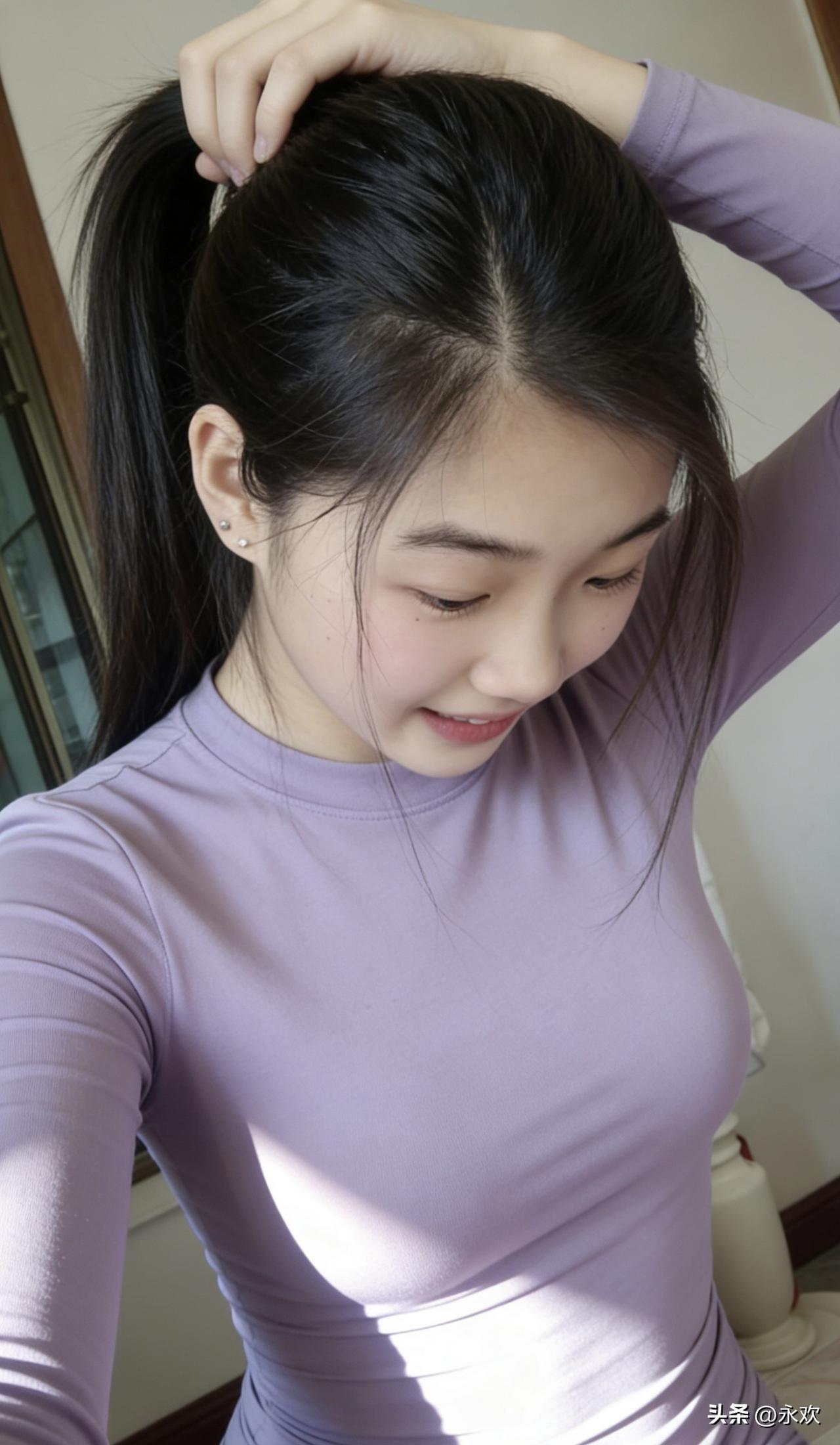 甜妹 女大学生 女高中生 美女 什么样的女孩你看一眼就会心动 你见过最清纯的女生