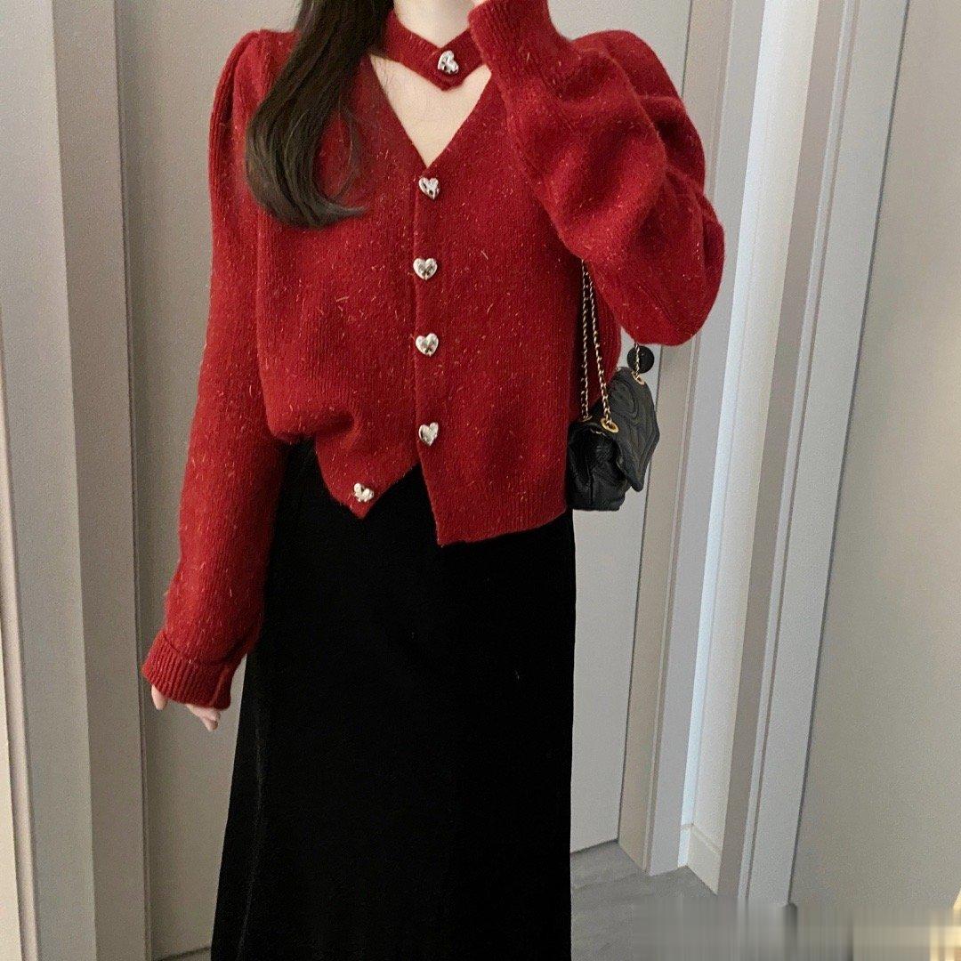 超级好看的新年红，接下来马上圣诞🎄元旦了大家抓紧备起来，超好看👀又补了30件