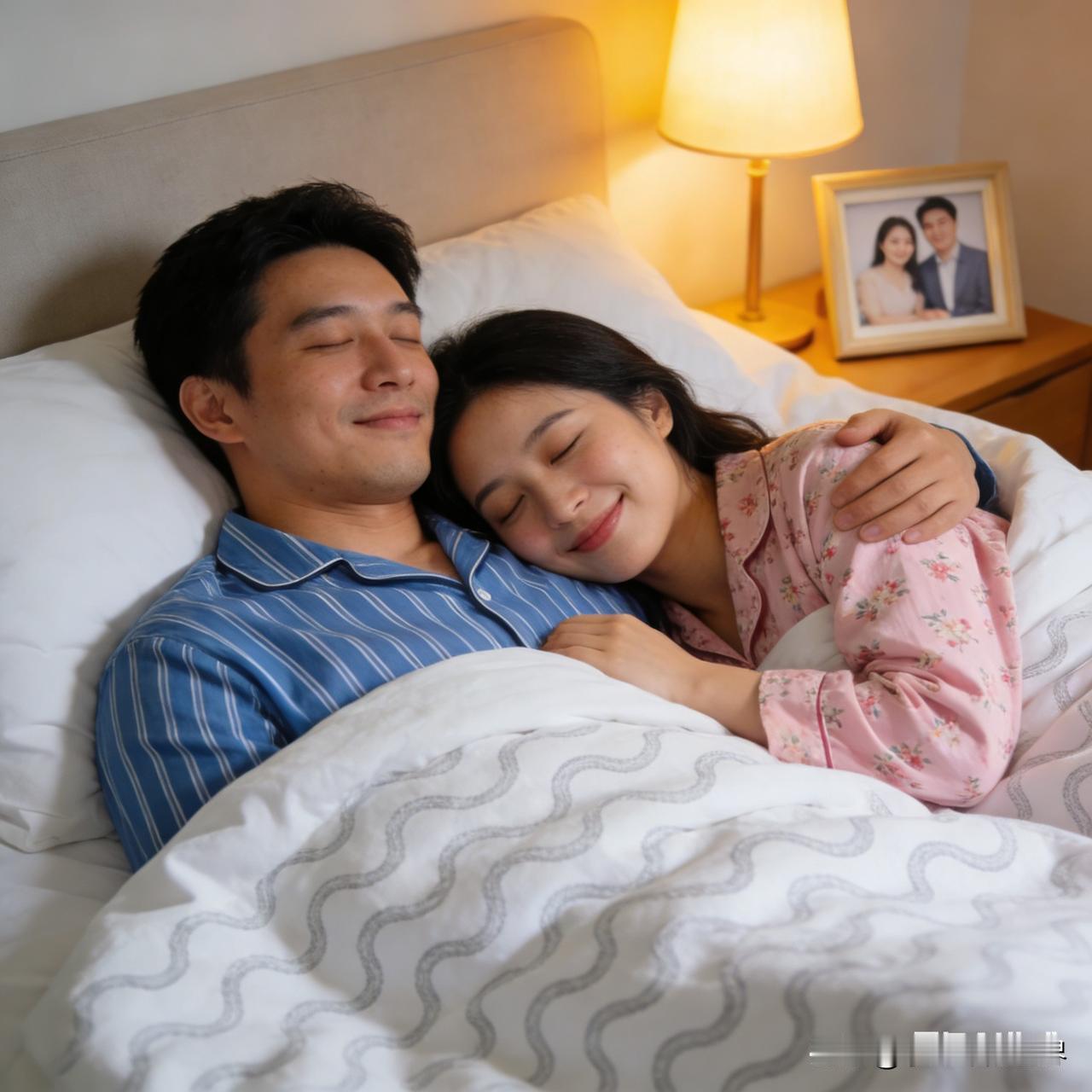 天津人两口子进被窝的第一句话，大多都是：内边挪，压我头发了

以后我管孩子时你把