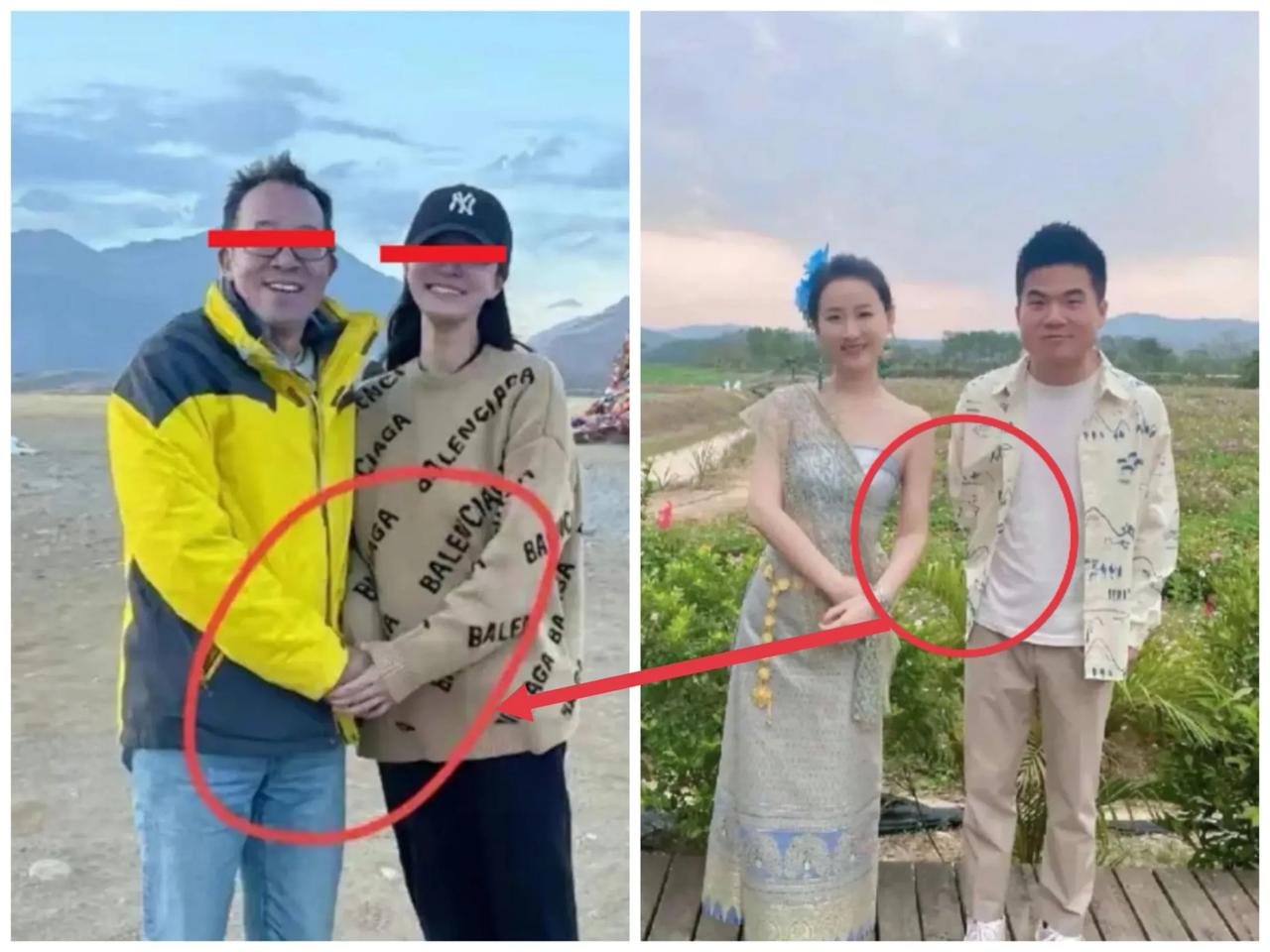 笑不活了！62岁大爷与美女握手画面曝光：满脸堆笑、身体贴紧，握手姿势抢镜！网友调