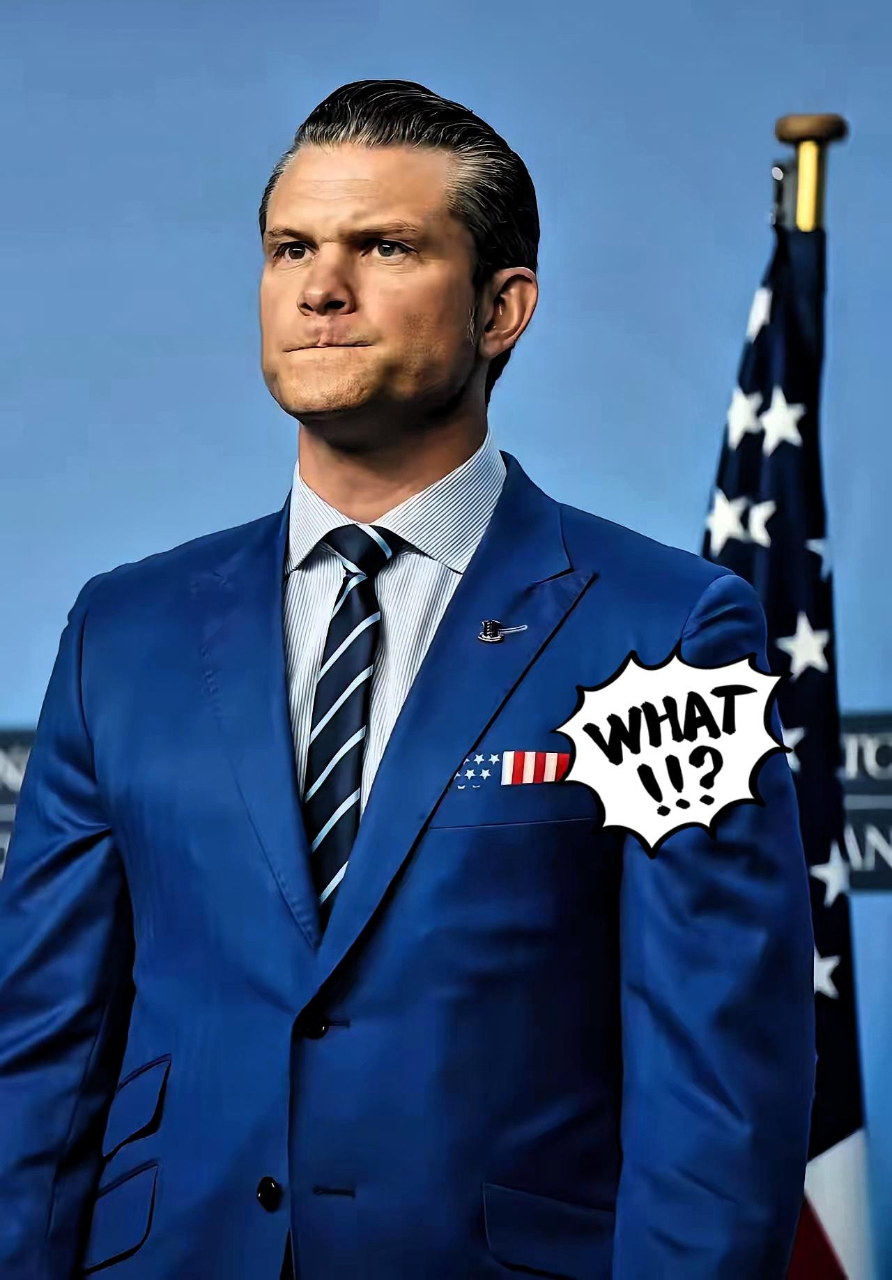 就在刚刚
美国国防部长突然宣布
11月4日，美国国防部长赫格塞思下了道狠命令：军