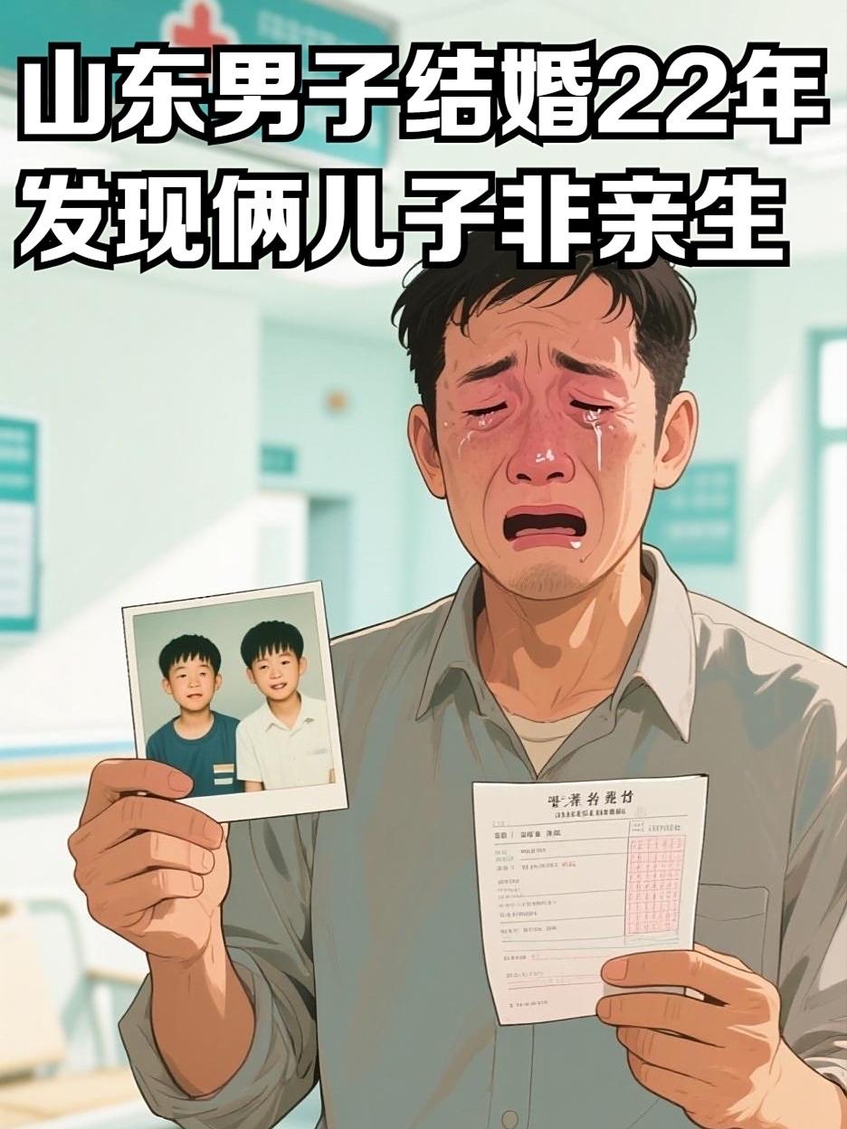 结婚二十多年，本以为儿女双全、家庭美满，可谁能想到，一场亲子鉴定竟让一个男人的人