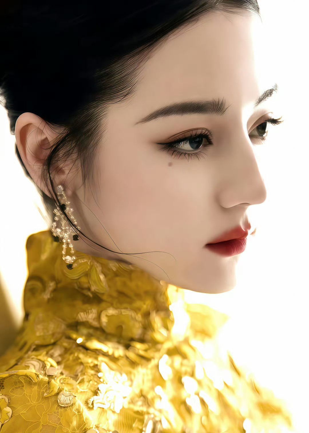 做迪丽热巴造型师和化妆师应该很有成就感吧，随便一化就是大师级作品，次次出圈！她绝