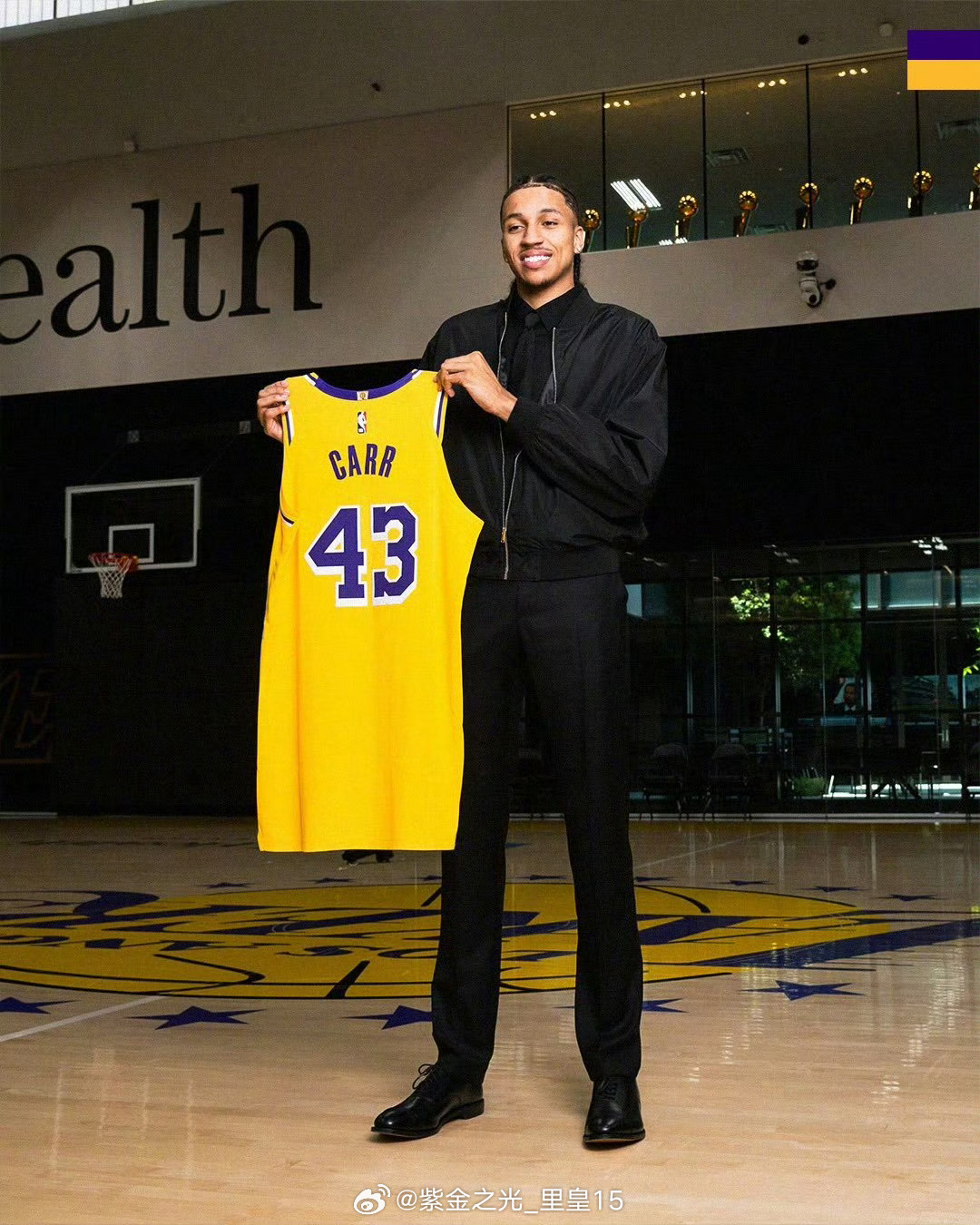 欢迎43号卡尔来到洛杉矶👏2026NBA选秀大会2026NBA选秀NBA