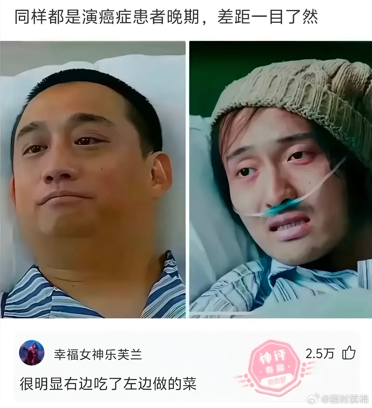 右边的吃了左边炖的豆角 ​​​