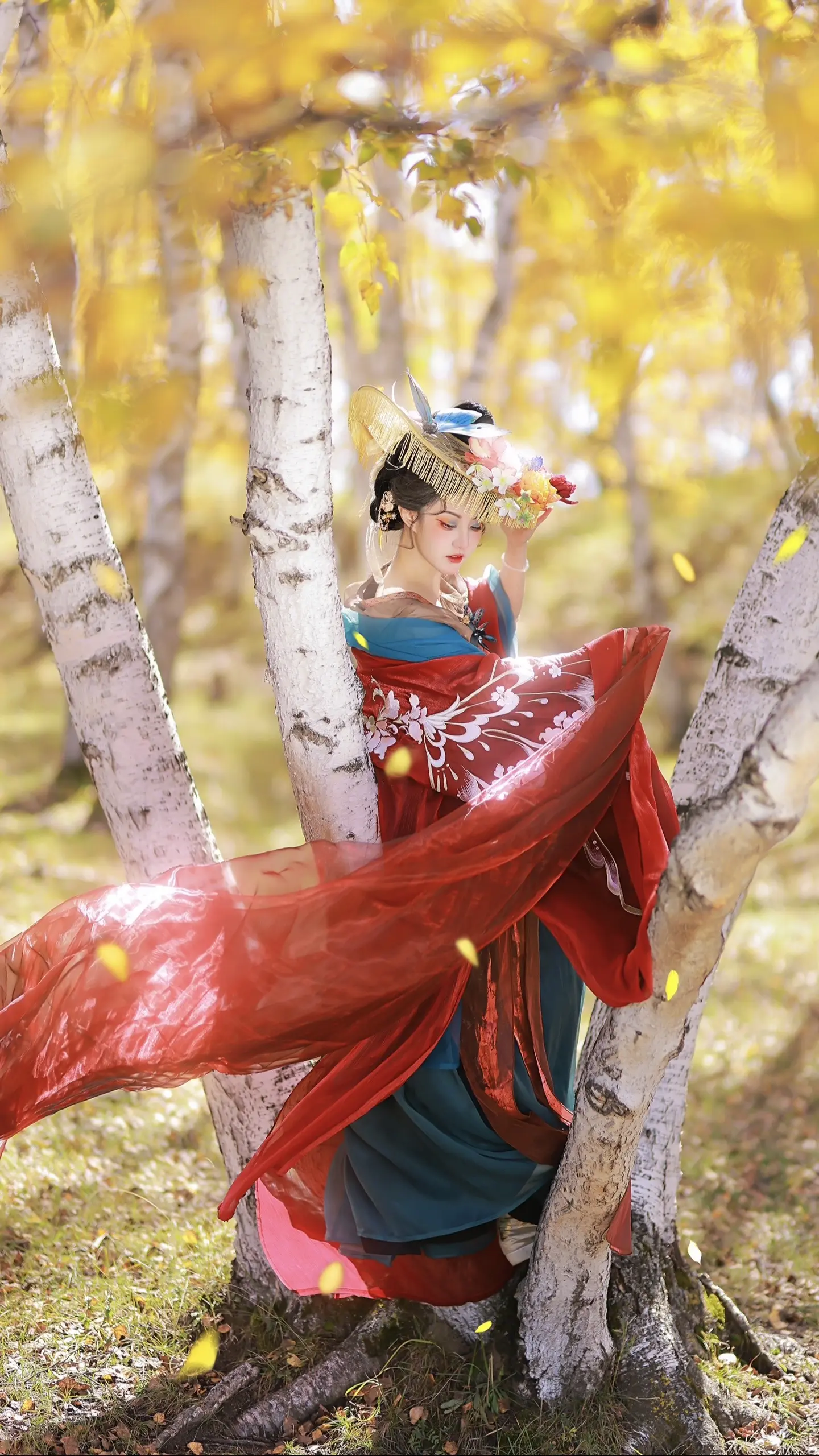 “她是那个秋天，最绚丽的蝴蝶”