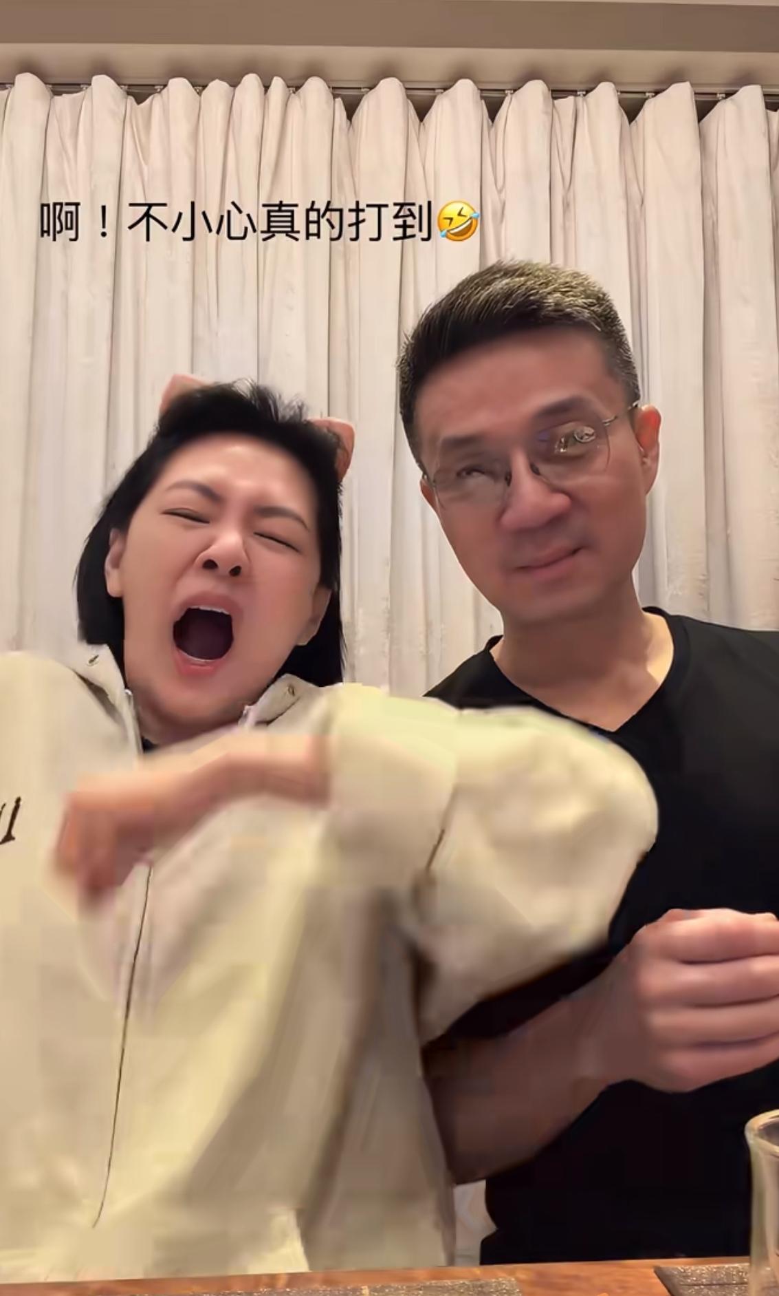 小s过生日，她的老公难得出来配合小s拍视频。

视频里，她老公Mike还是像以往
