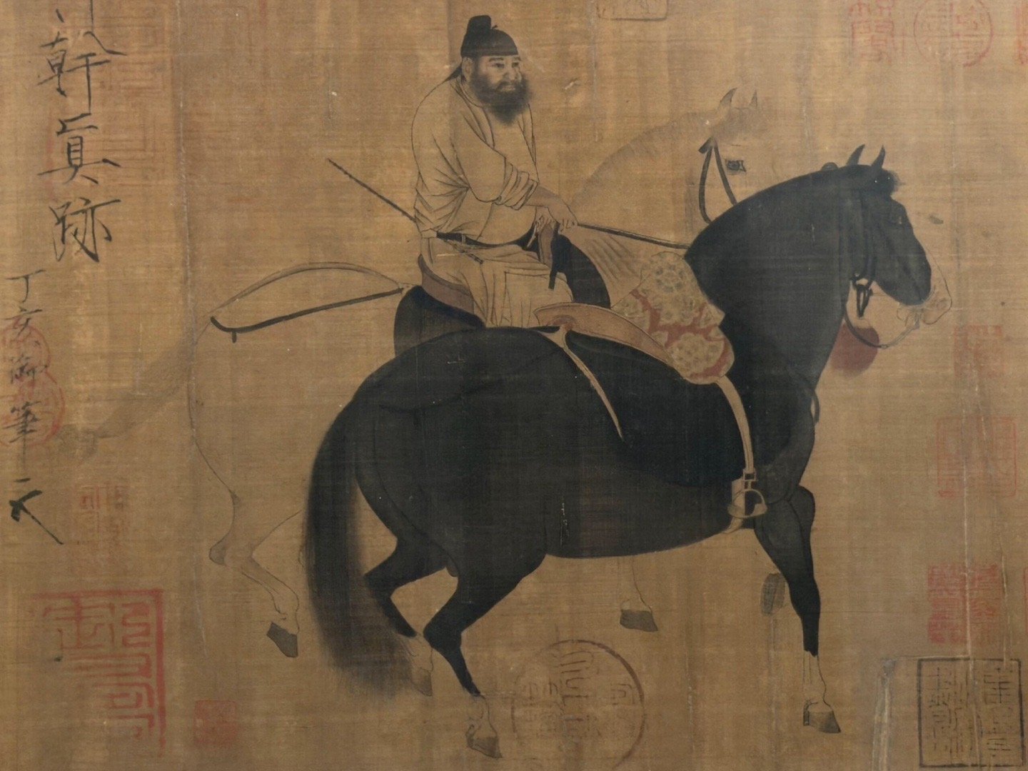 台北故宫博物院 | （传）唐 韩干《牧马图》 