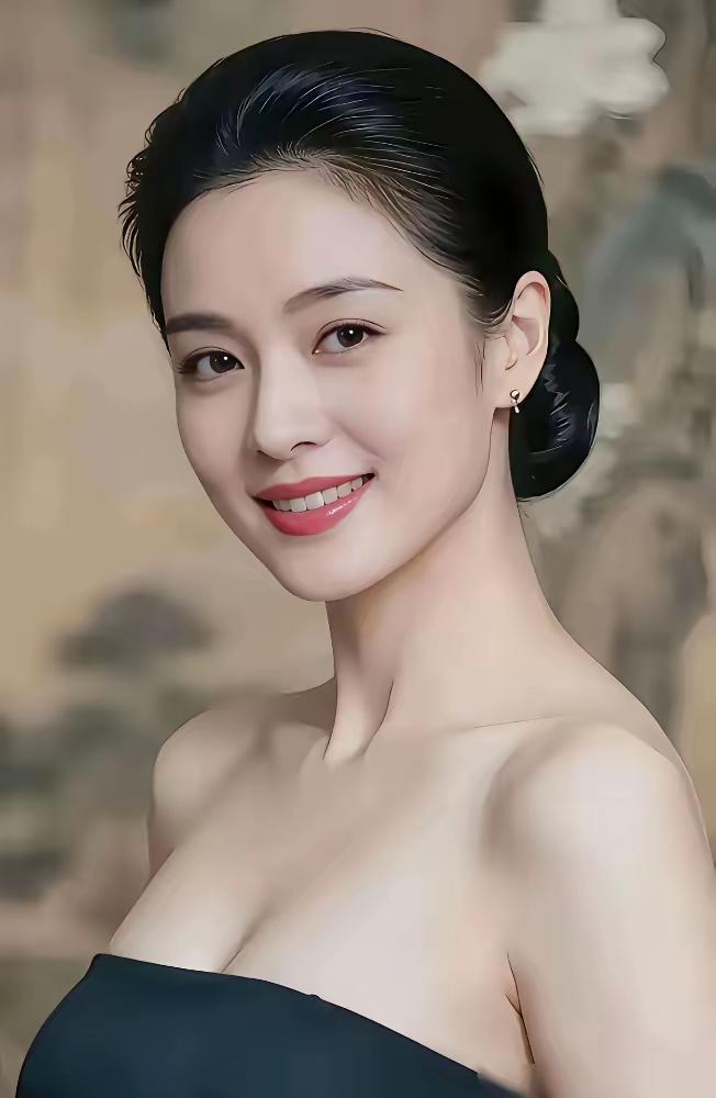 优雅微笑如画卷，温婉动人藏心间，一瞥倾城，岁月静好不言弃。