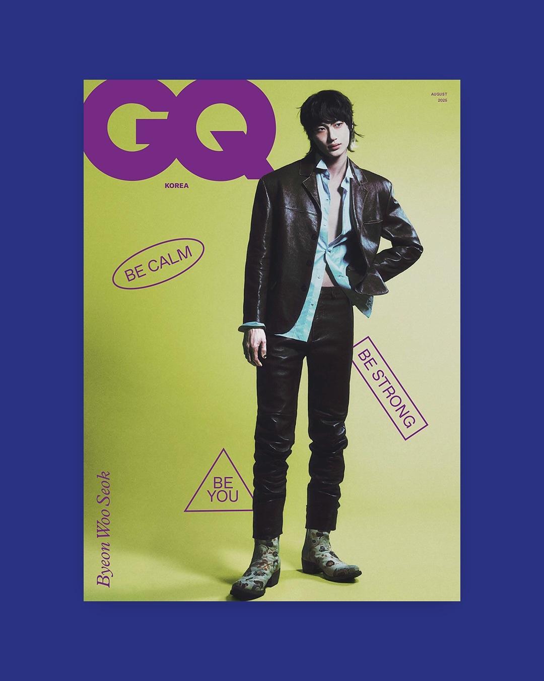 边佑锡 x 韩国主流大刊封面【GQ】2025.08  —  PRADA【BAZA