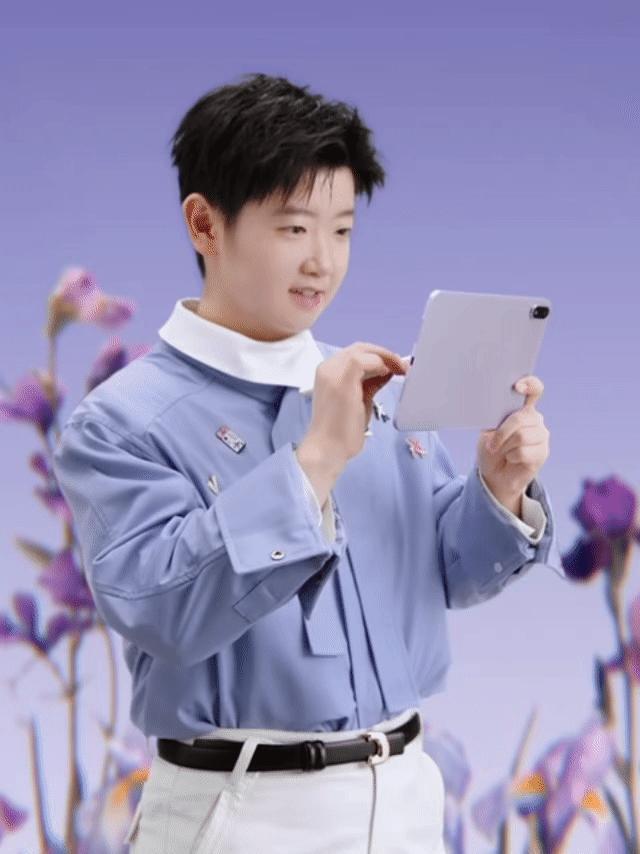 孙颖莎OPPO全球合作伙伴孙颖莎同款OPPO平板好漂亮好漂亮😍 