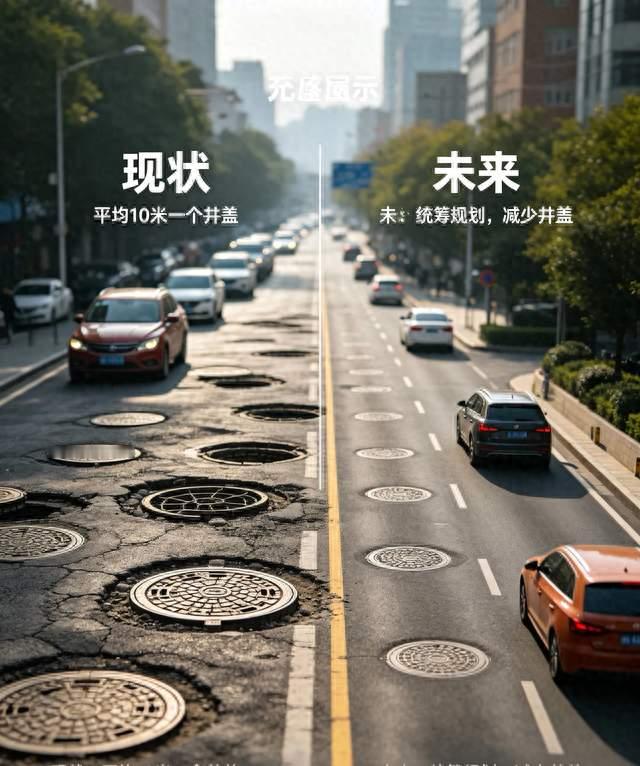 5公里道路装500个井盖，住建局回应：无法更改点位